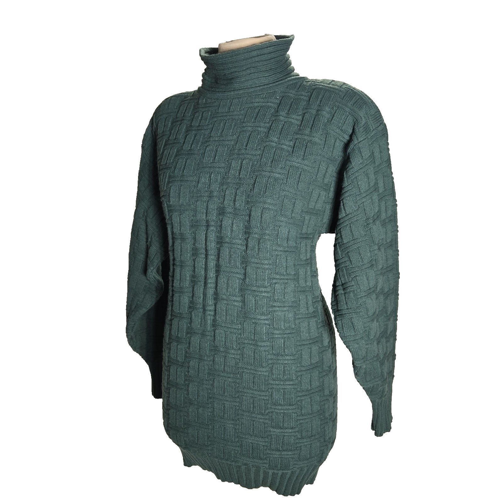 & Other Stories Courtney Rhodes Sweater Vintage S Wool Blend Basket Weave Size S / US 4 / IT 40 - 3 Thumbnail