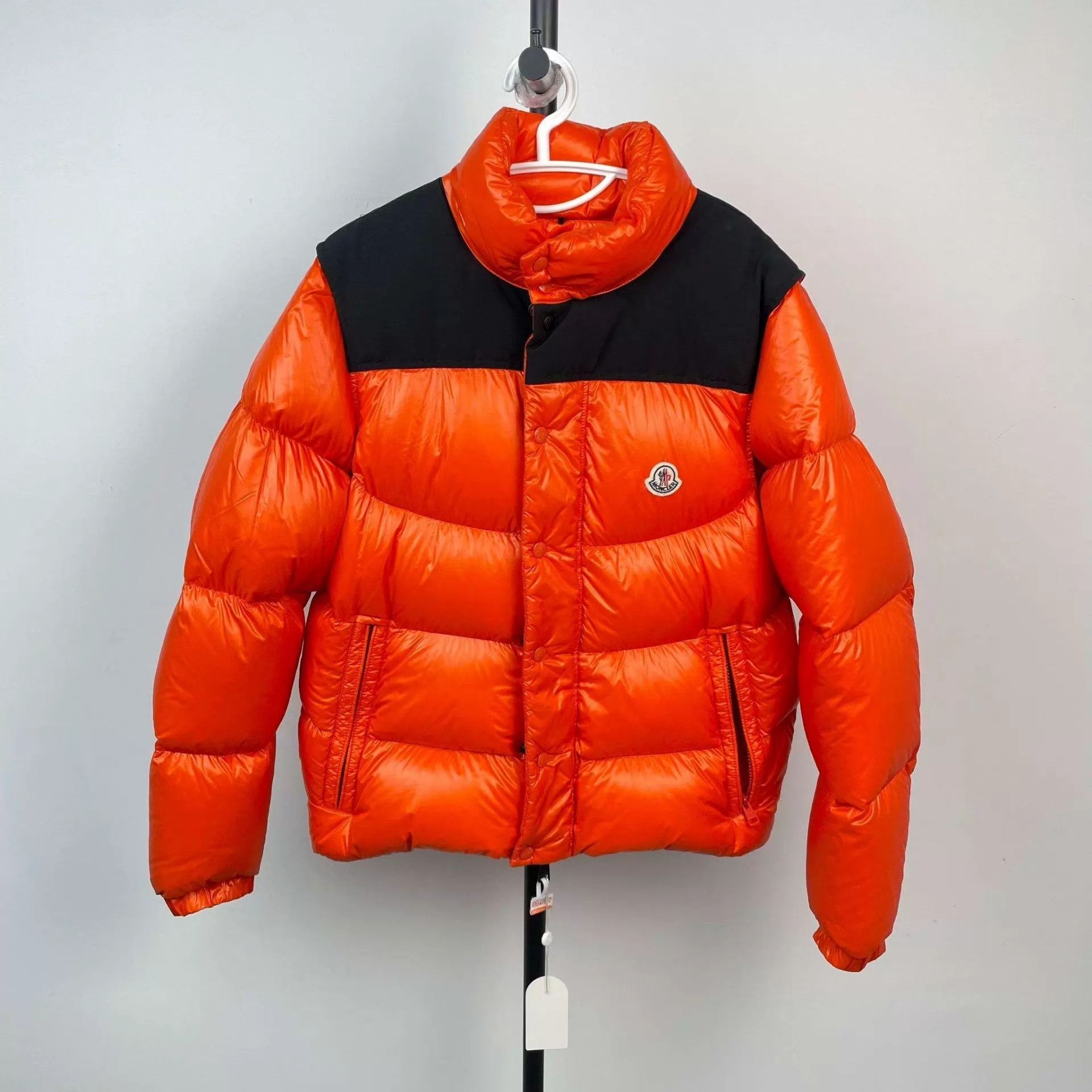Moncler Moncler Men's Orange Down Jacket Size 2 Size US M / EU 48-50 / 2 - 1 Thumbnail