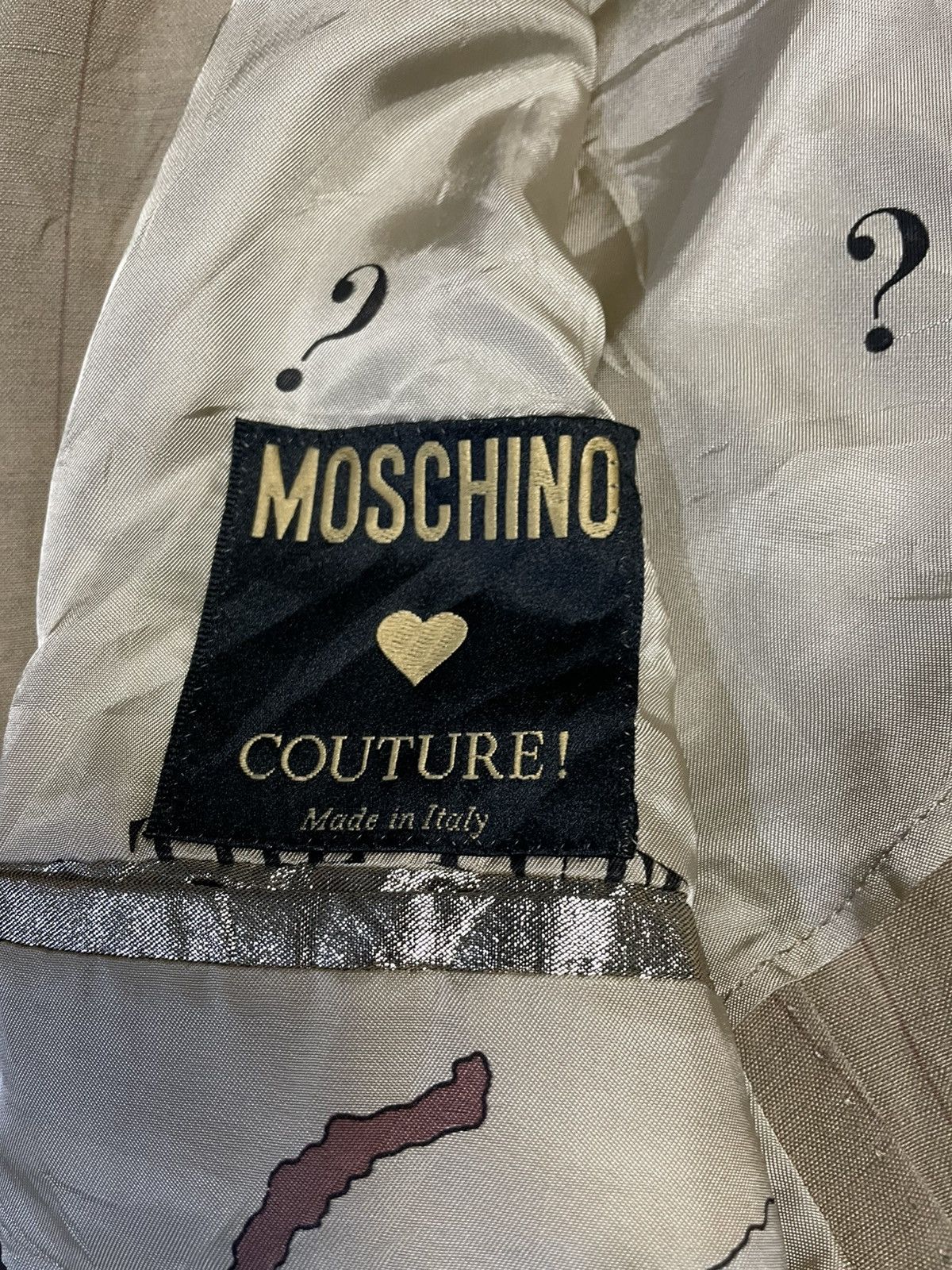 Moschino Moschino Couture Vintage Blazer Size M / US 6-8 / IT 42-44 - 5 Thumbnail