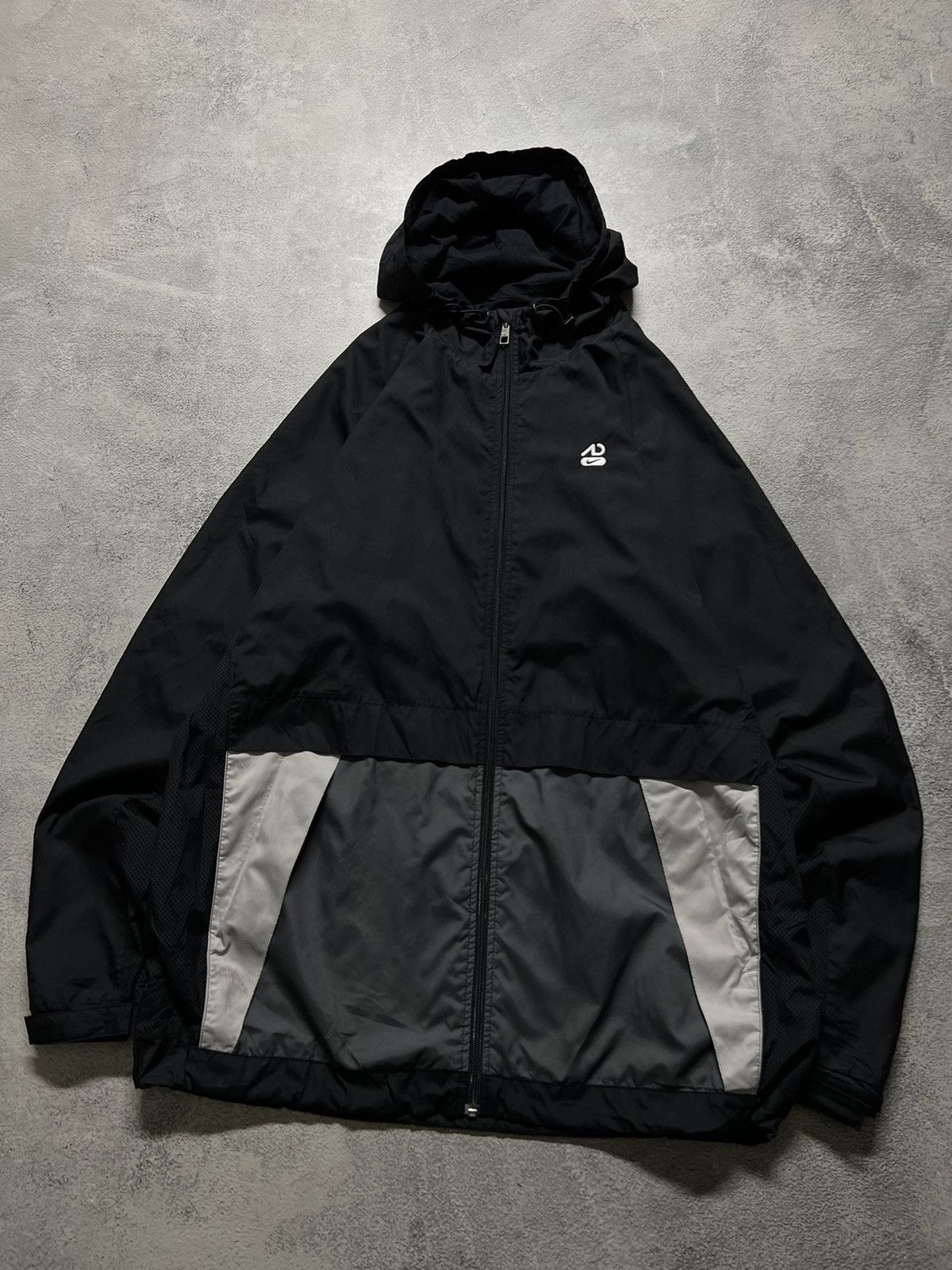 Vintage Vintage Y2k Nike AD 🖤 Nylon Mini Logo Jacket 00’s Size US XL / EU 56 / 4 - 1 Thumbnail