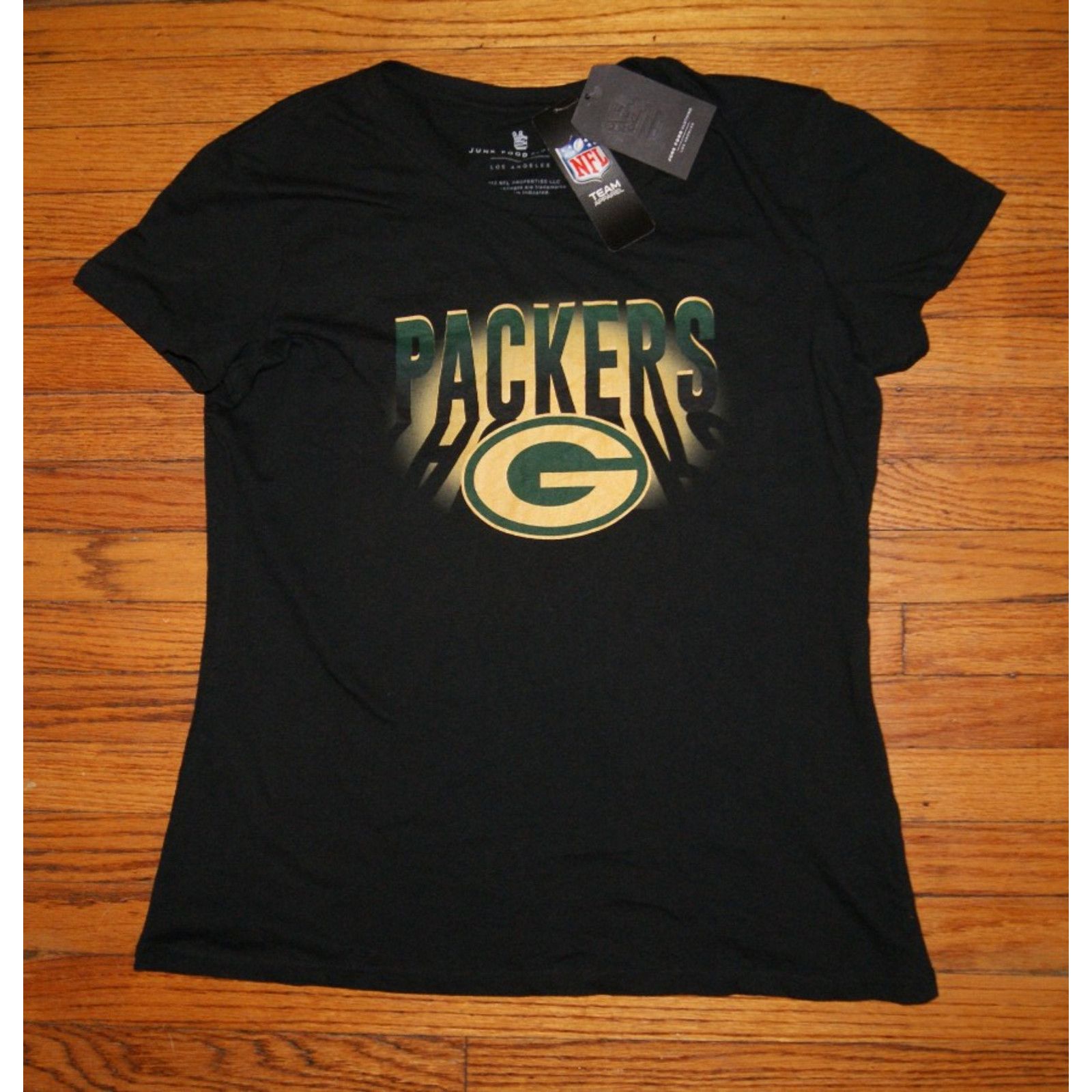 Junk Food NWT Green Bay Packers Junk Food Clothing Womens L TShirt NEW Size L / US 10 / IT 46 - 1 Thumbnail