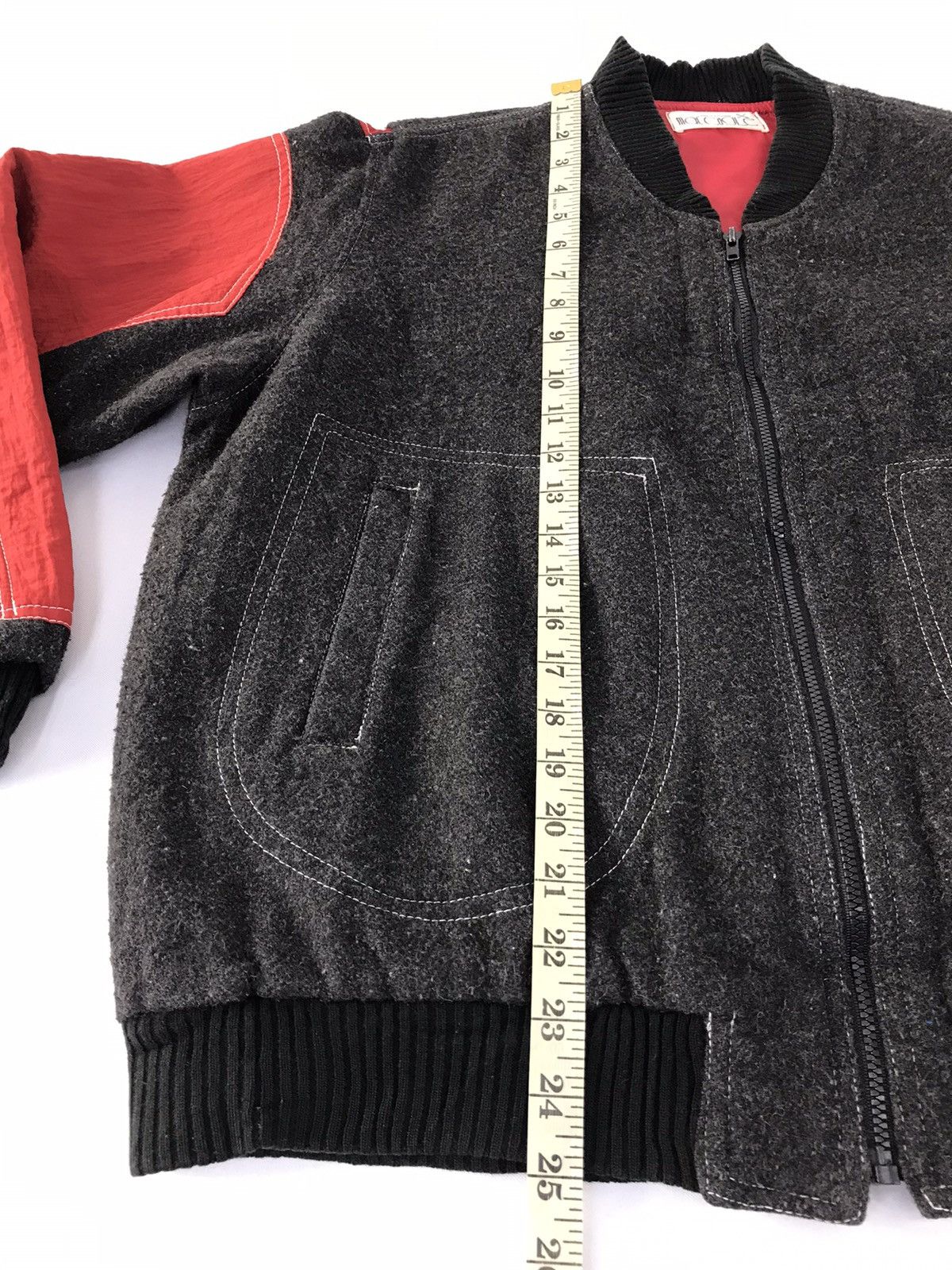 Japanese Brand × Vintage Vintage Varsity Jacket Wool Unisex Mac Eigle Zipper Style Size US XL / EU 56 / 4 - 11 Thumbnail