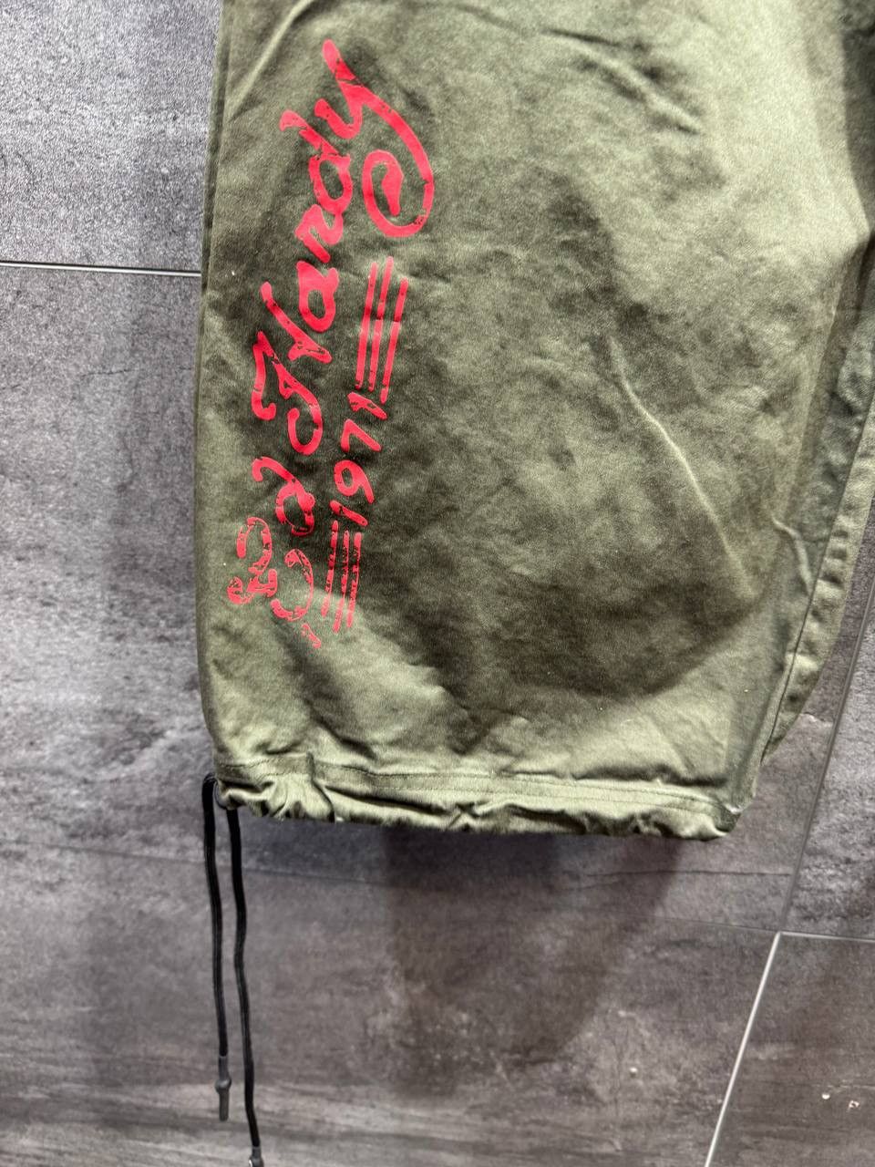 Ed Hardy Ed Hardy Urban Outfitters Cargo Pants Embroidered Parachute Size US 30 / EU 46 - 6 Thumbnail