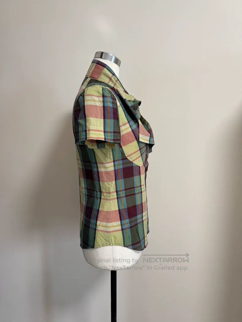 Vivienne Westwood Vivienne Westwood Bow Blouse, Bow Check Short Sleeve Size M / US 6-8 / IT 42-44 - 5 Thumbnail