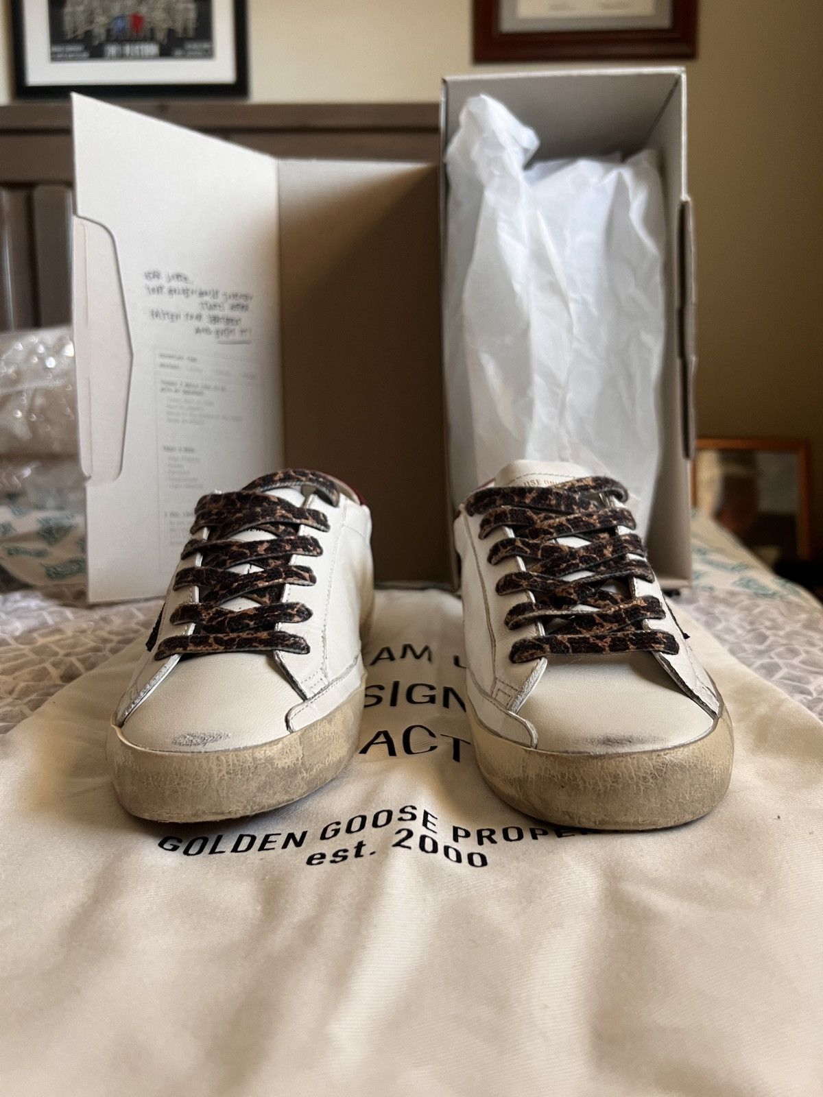 Golden Goose Golden goose superstar sneakers size 35 Size US 5 / IT 35 - 6 Thumbnail