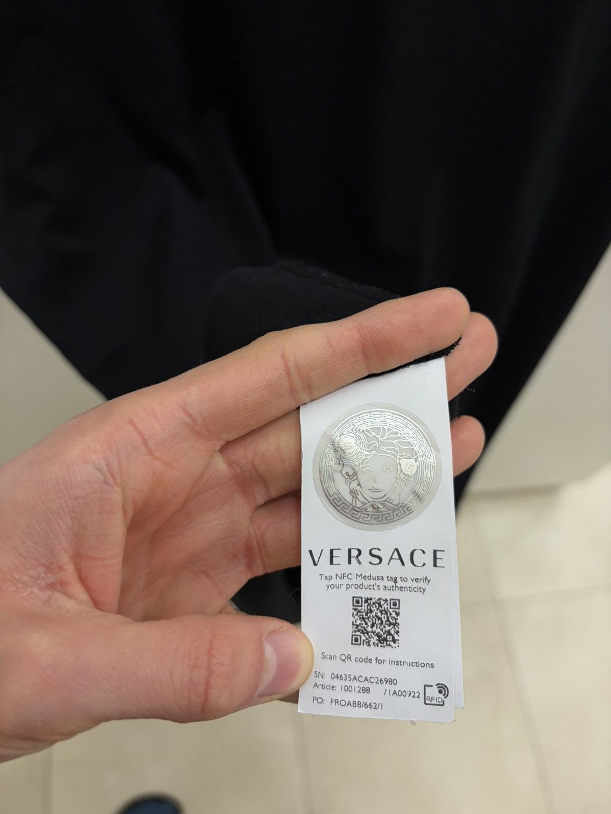 Versace Versace Men’s T-Shirt Size US XL / EU 56 / 4 - 6 Thumbnail