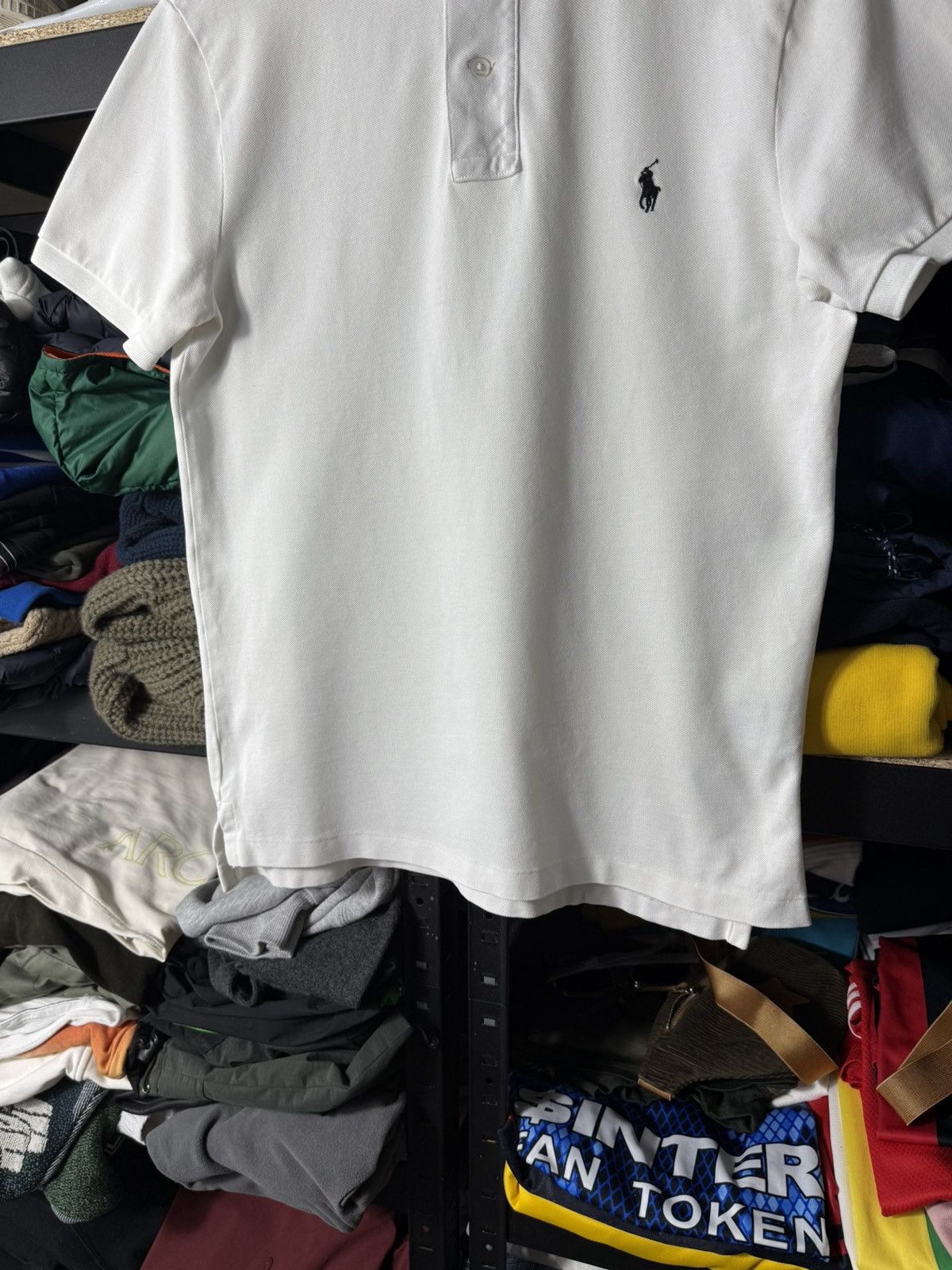Polo Ralph Lauren Polo Ralph Lauren White Polo Shirt Vintage Pima Cotton M Size US M / EU 48-50 / 2 - 3 Thumbnail