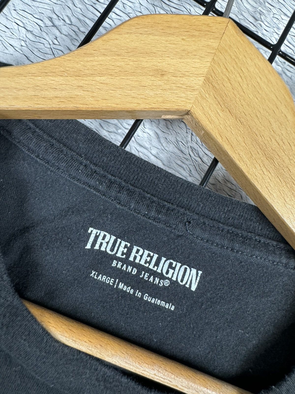 True Religion × Vintage True Religion Center Logo T Shirt SK8 y2k streetwear XL size Size US XL / EU 56 / 4 - 5 Thumbnail