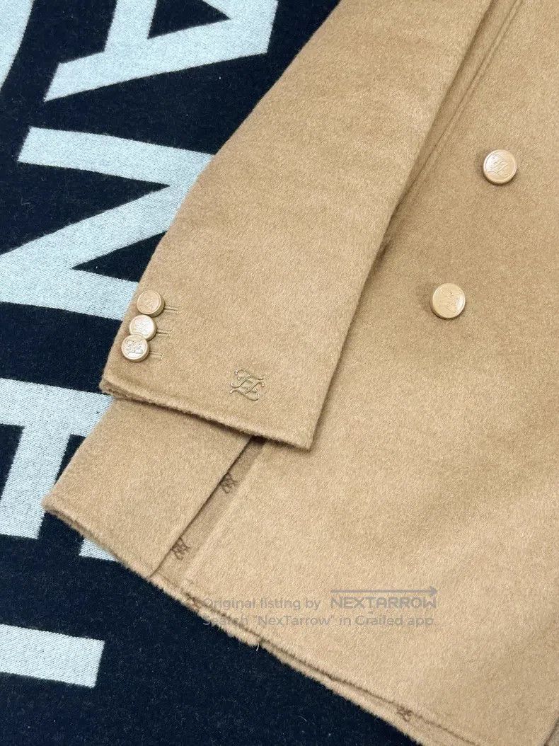 Fendi Fendi Autumn-Winter Caramel Color Camel Hair Double-Breast Size XS / US 0-2 / IT 36-38 - 3 Thumbnail