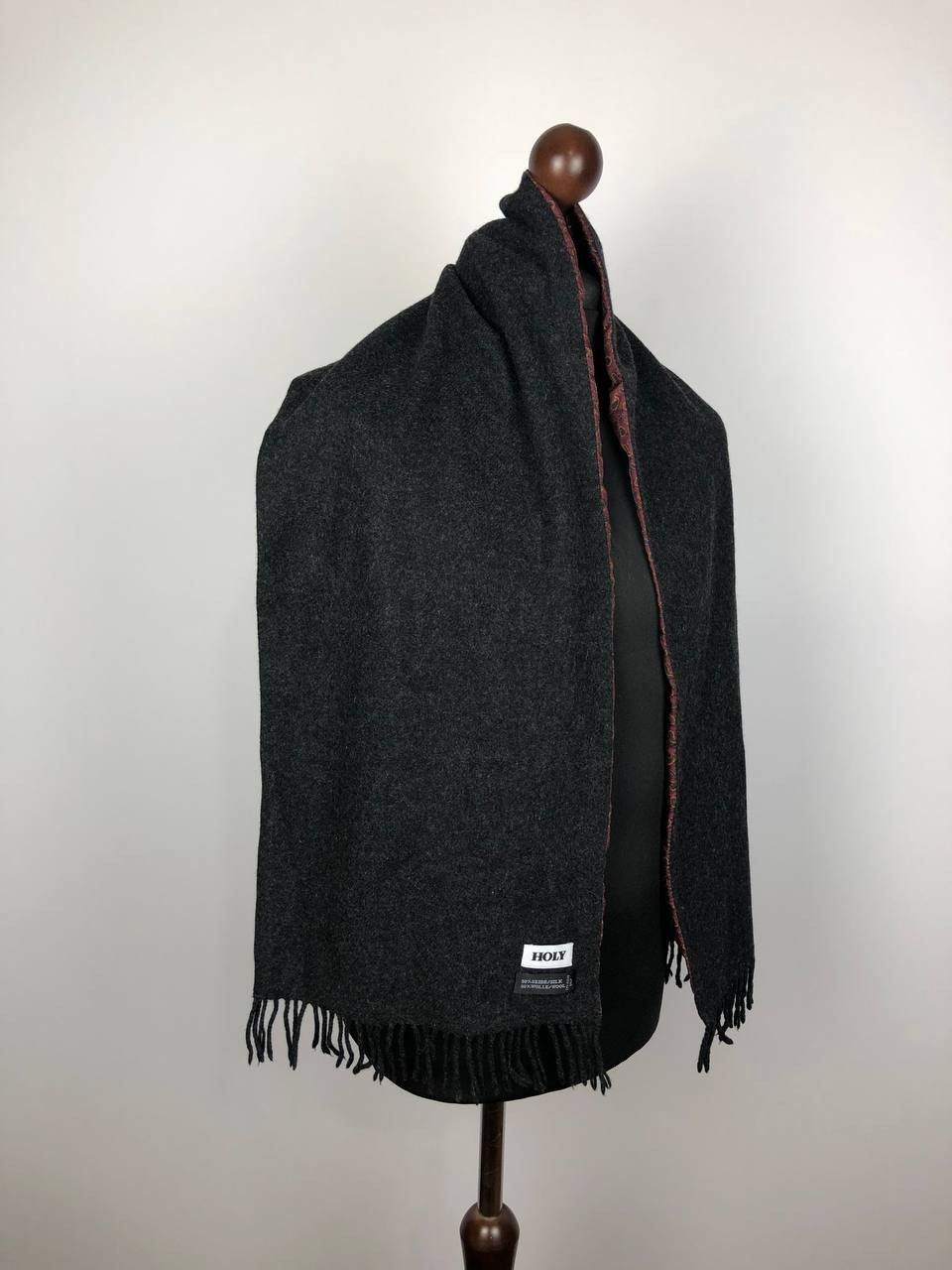 Other Doubleside Scarf Silk/Wool Italian HOLY Size ONE SIZE - 1 Thumbnail