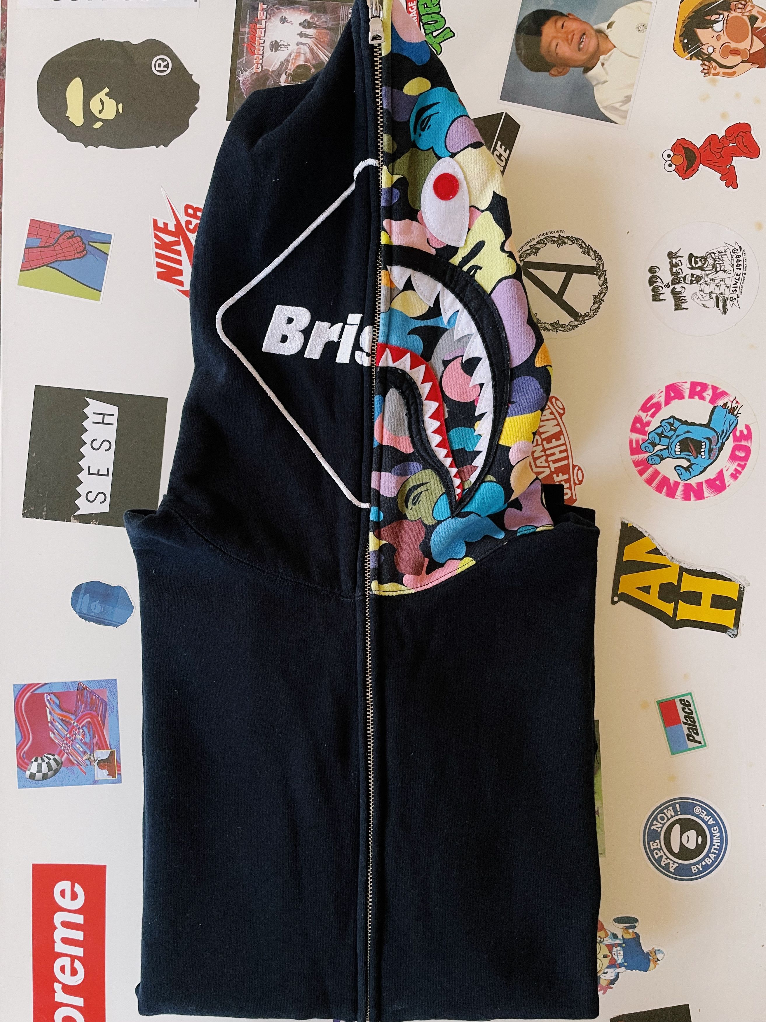 Bape × F.C.R.B Bape A Bathing Ape X F.C. Real Bristol Full zip Hoodie Size US XXL / EU 58 / 5 - 9 Thumbnail