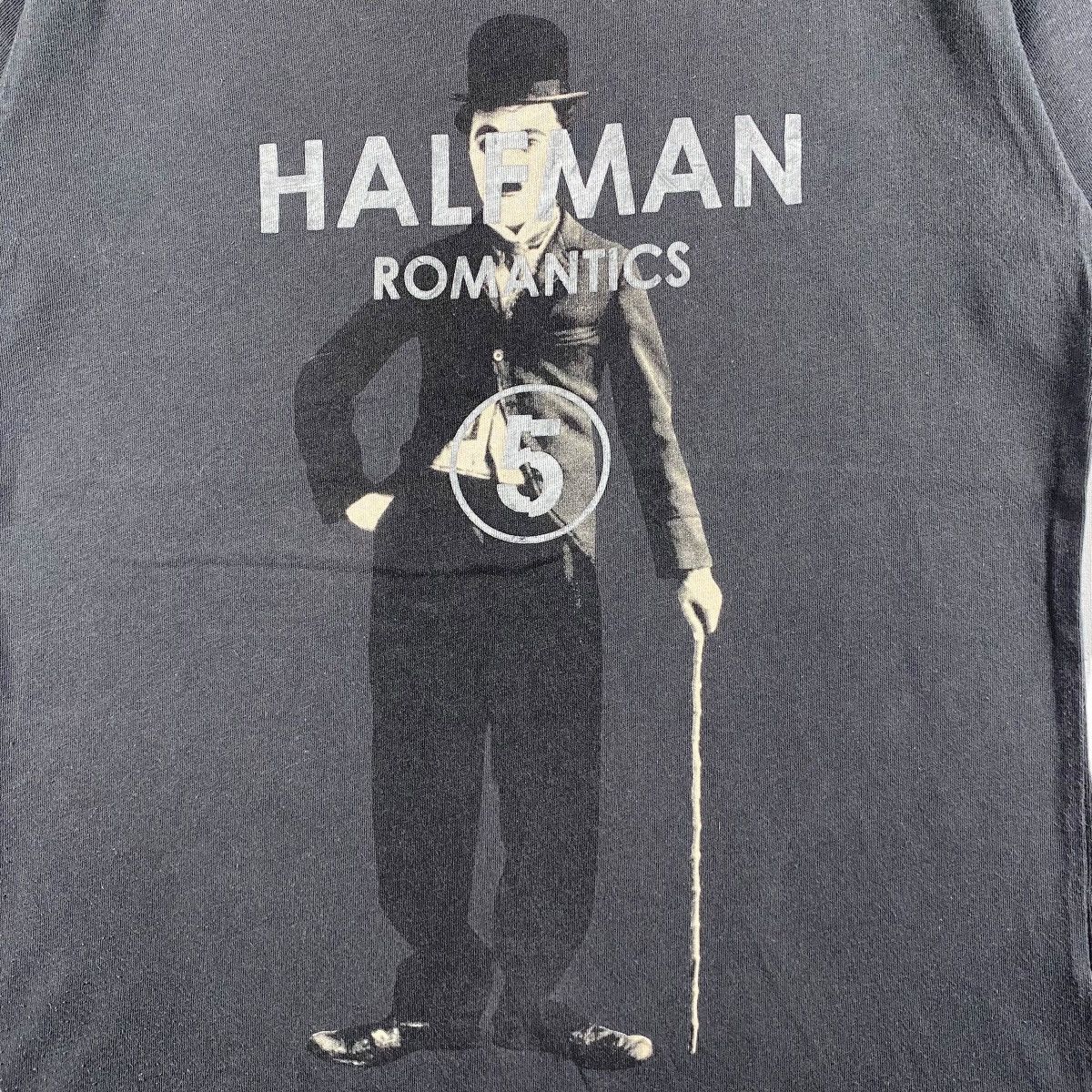Halfman HALFMAN Romantics Chaplin Graphic Tee Shirt Small Size Size US S / EU 44-46 / 1 - 2 Thumbnail