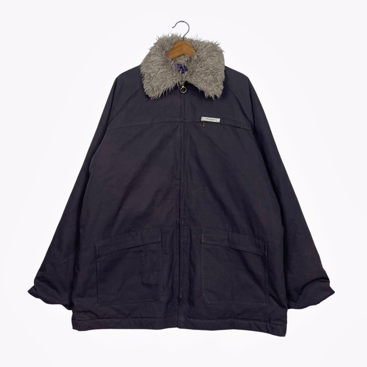 Japanese Brand Japanese Brand W Transit Chore Jacket Size US L / EU 52-54 / 3 - 1 Thumbnail