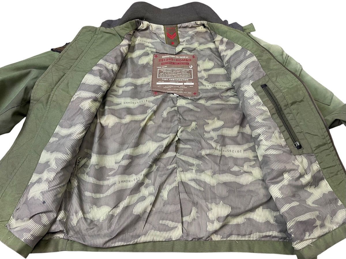 291295=Homme Vintage 291295=Homme Knight Hawks Military Dirty Oil Jacket Size US L / EU 52-54 / 3 - 8 Thumbnail