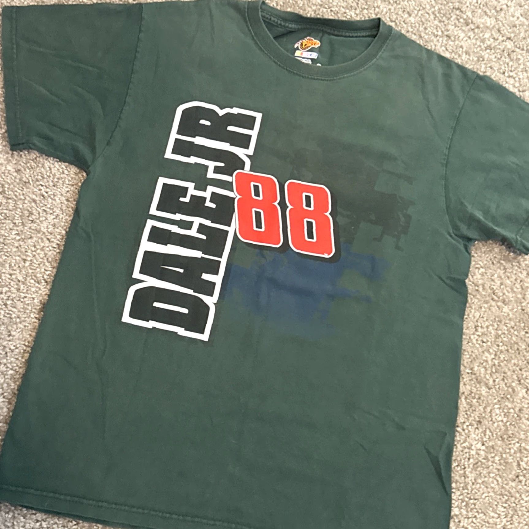 NASCAR VINTAGE Dale Earnhardt Jr #88 Nascar Racing Green T-Shirt M Green Men's M Nascar Shirt 2009 Y2K Size US M / EU 48-50 / 2 - 4 Thumbnail