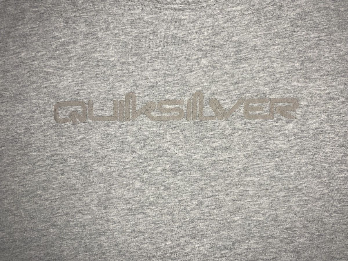 Quiksilver Quiksilver Tee Shirt Surf Skate Gray T-Shirt Y2K Large L Size US L / EU 52-54 / 3 - 2 Thumbnail