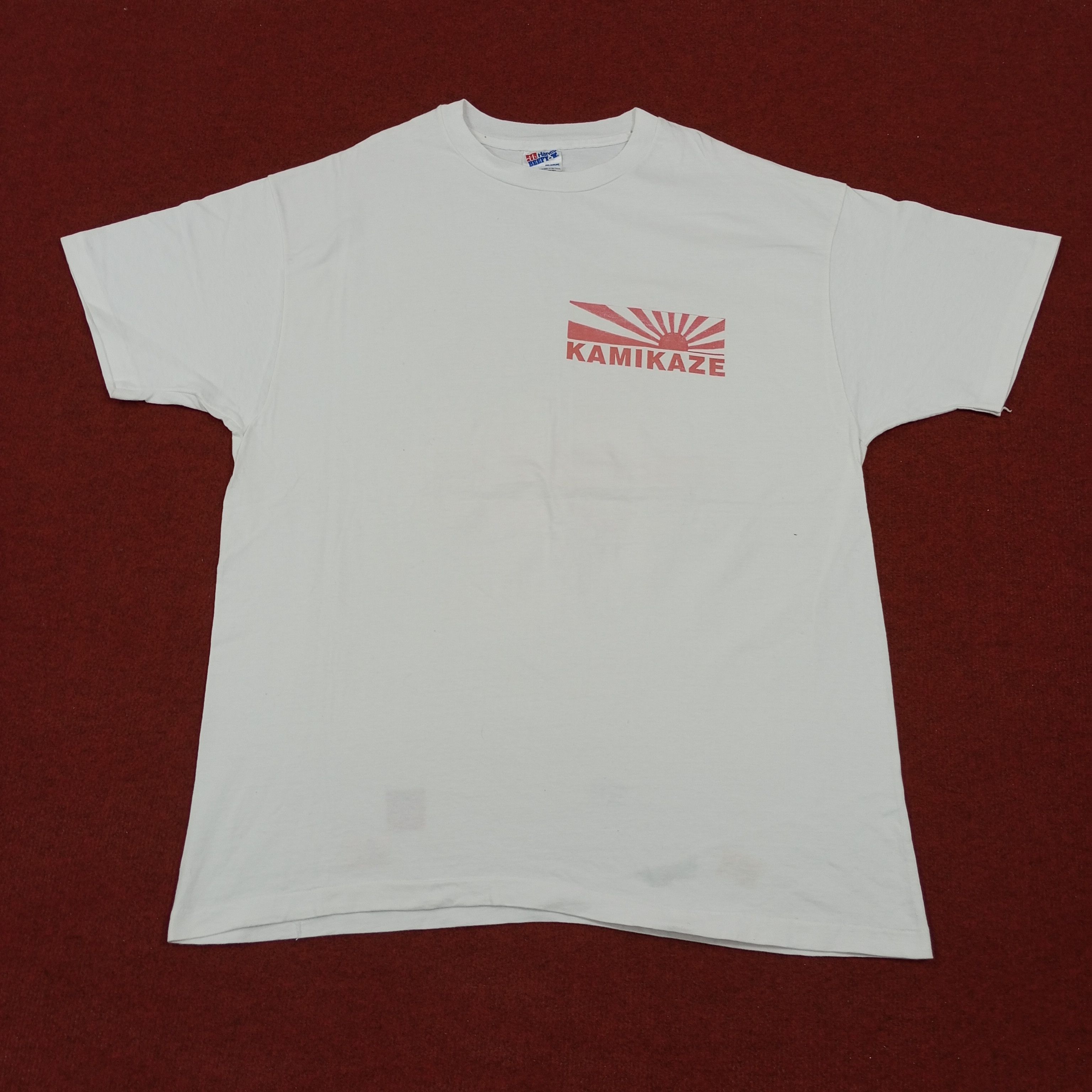 Japanese Brand × Vintage Kamikaze Japanese Streetwear Style Vintage Tshirt Size US XL / EU 56 / 4 - 1 Thumbnail
