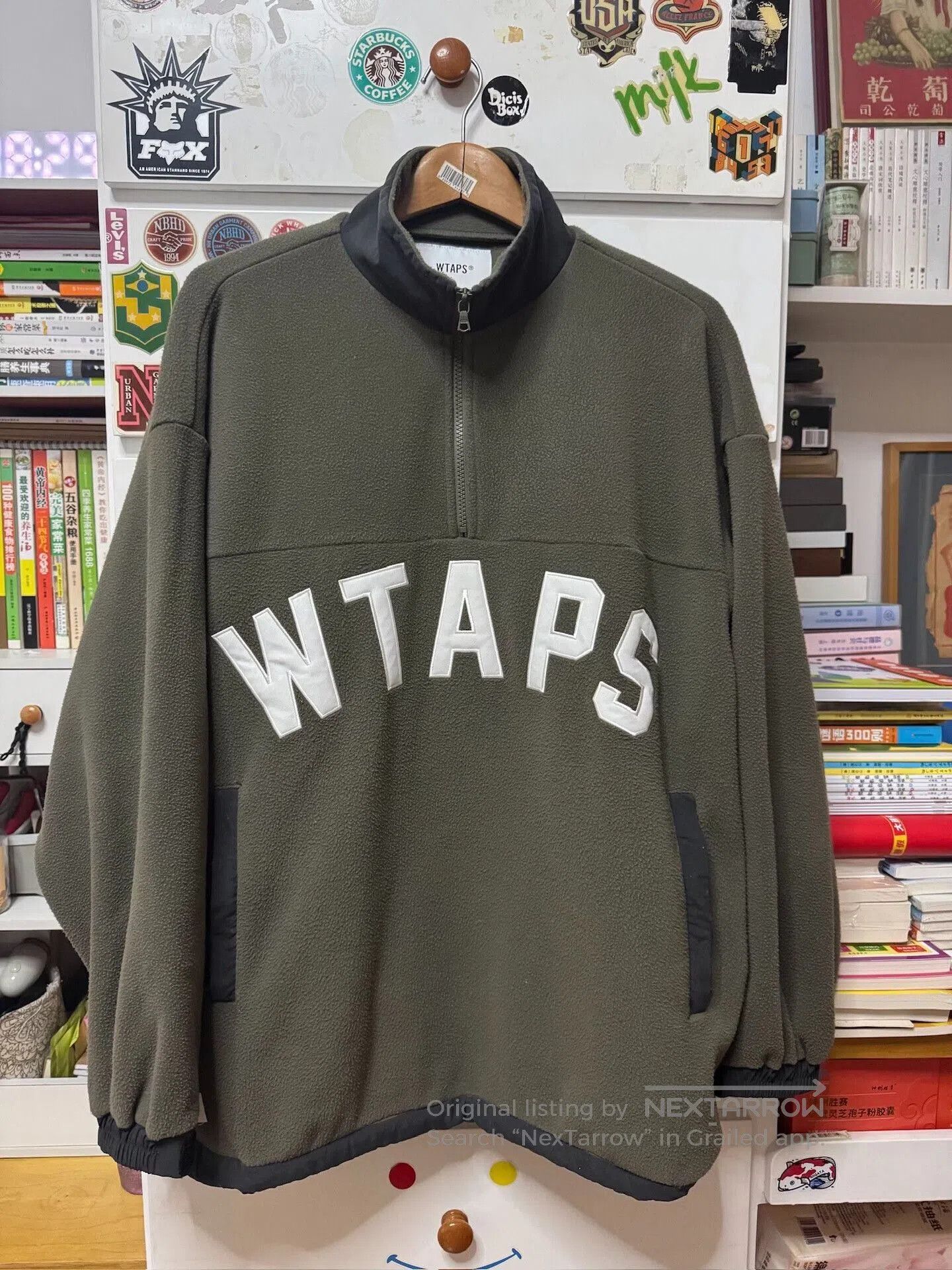Wtaps wtaps embroidered fleece pullover jacket. Size US M / EU 48-50 / 2 - 1 Thumbnail