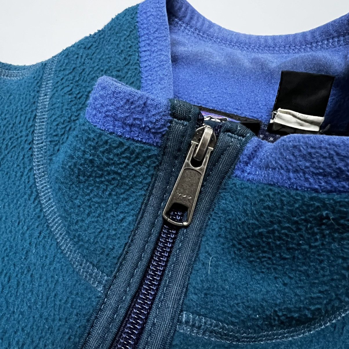 Patagonia × Vintage Vintage Patagonia Fleece Zip Jacket sweater Y2K made in USA🇺🇸 Size US L / EU 52-54 / 3 - 10 Thumbnail