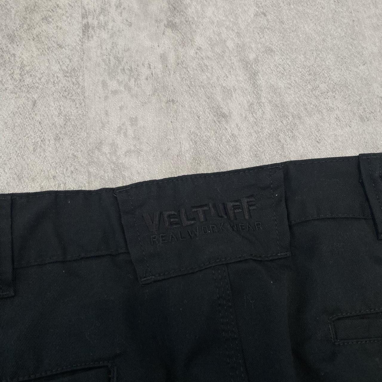 Other Black cargos Rap Hip Hop Vintage y2k Baggy 90s Size US 34 / EU 50 - 5 Thumbnail