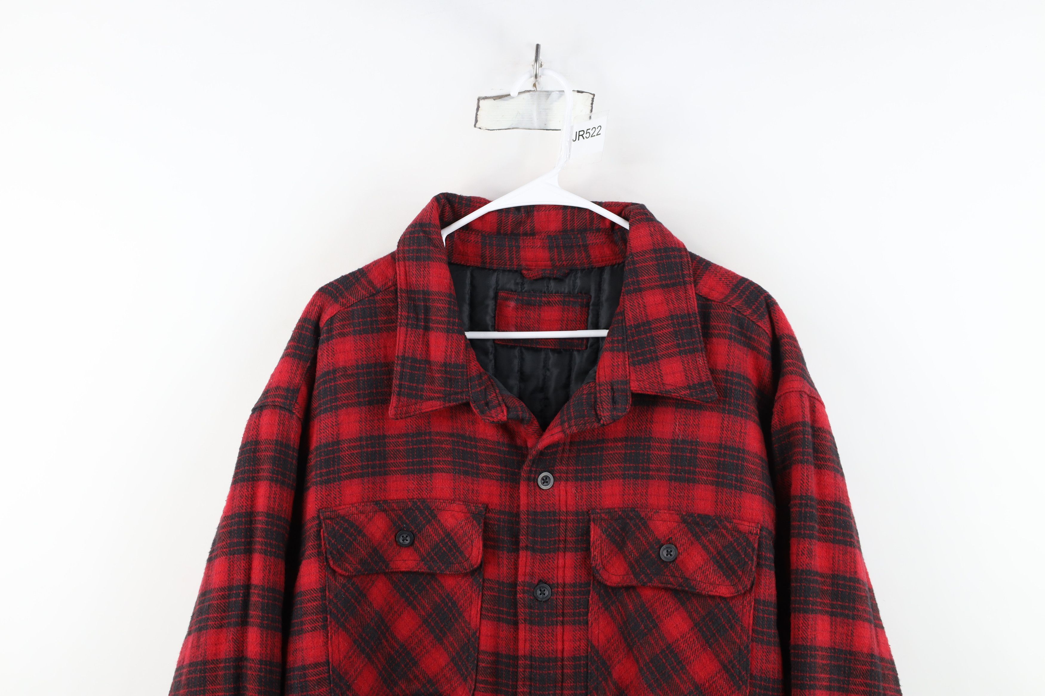Vintage 90s Y2K Streetwear Flannel Shirt Jacket Jac Shirt