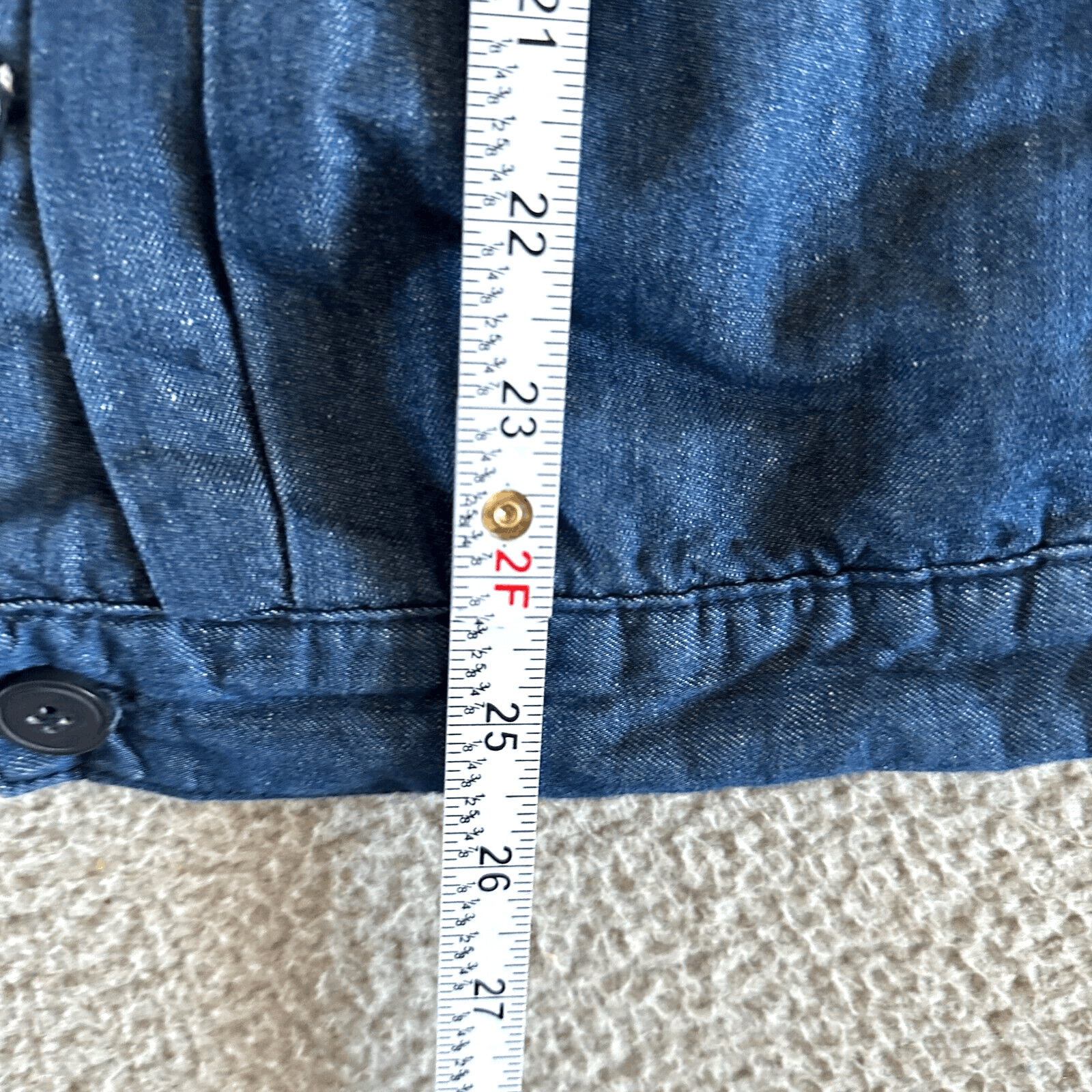 Antony Morato Antony Morato Denim Jacket Button Front Dark Was Size US S / EU 44-46 / 1 - 4 Thumbnail