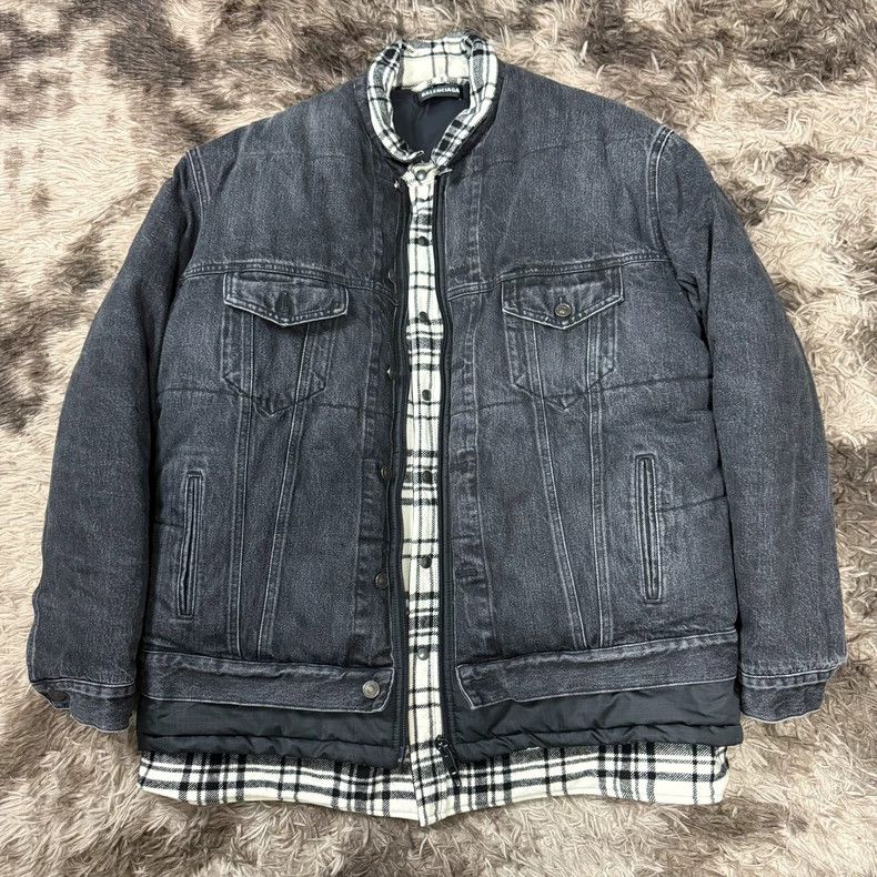 Balenciaga Balenciaga Denim Cotton Jacket - dmc Size US L / EU 52-54 / 3 - 1 Thumbnail