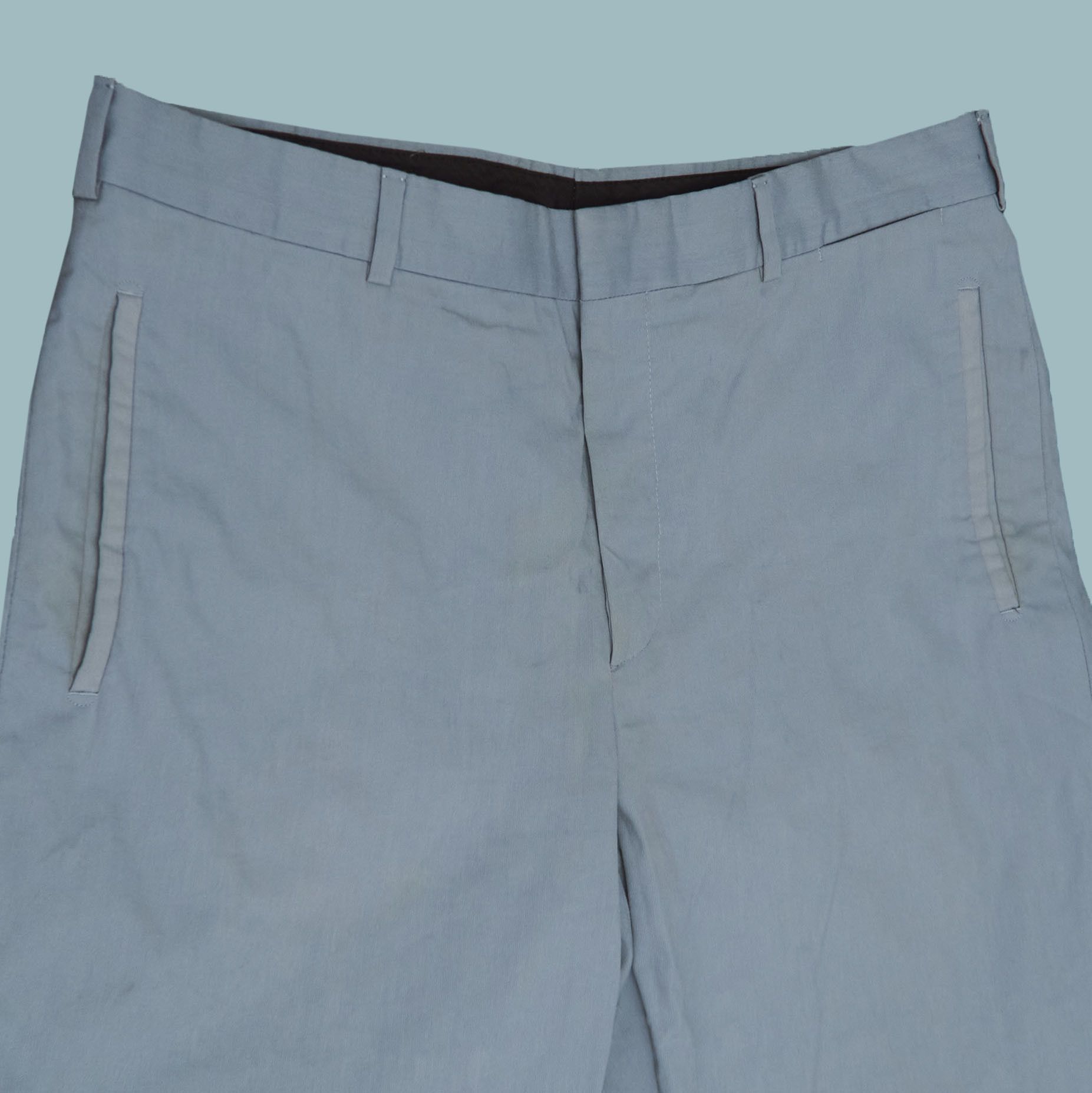 Prada PRADA Light Blue 2-Piece Men's Suit 50R Made in Italy Size 50R - 4 Thumbnail