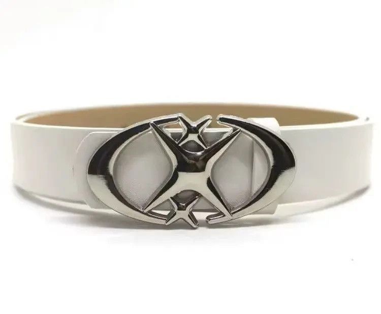 Japanese Brand White Triple Star Belt Size ONE SIZE - 3 Thumbnail