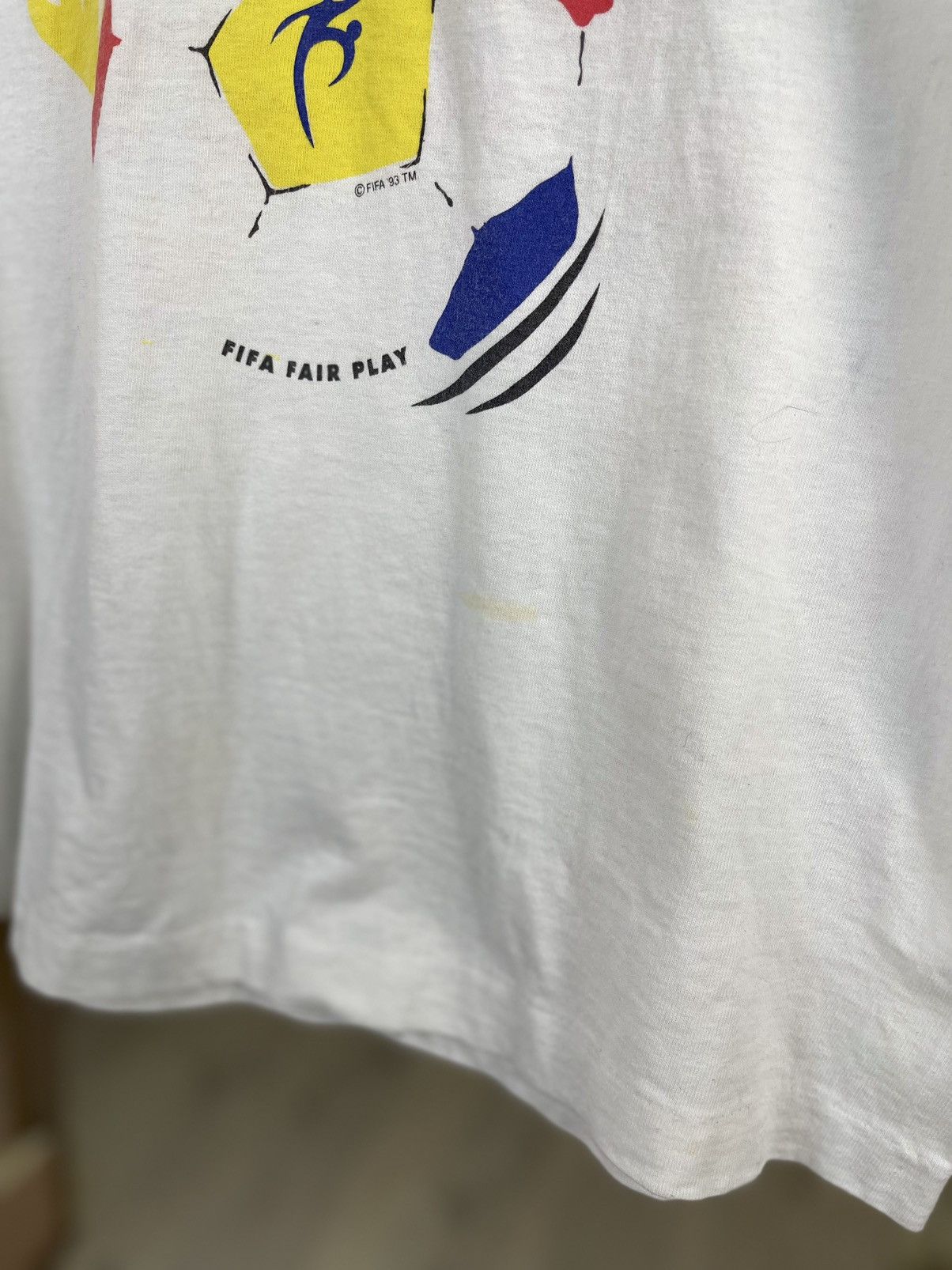 Other Vintage 94 FIFA World Cup Snickers Tee - Rare Soccer Grail Size US L / EU 52-54 / 3 - 4 Thumbnail