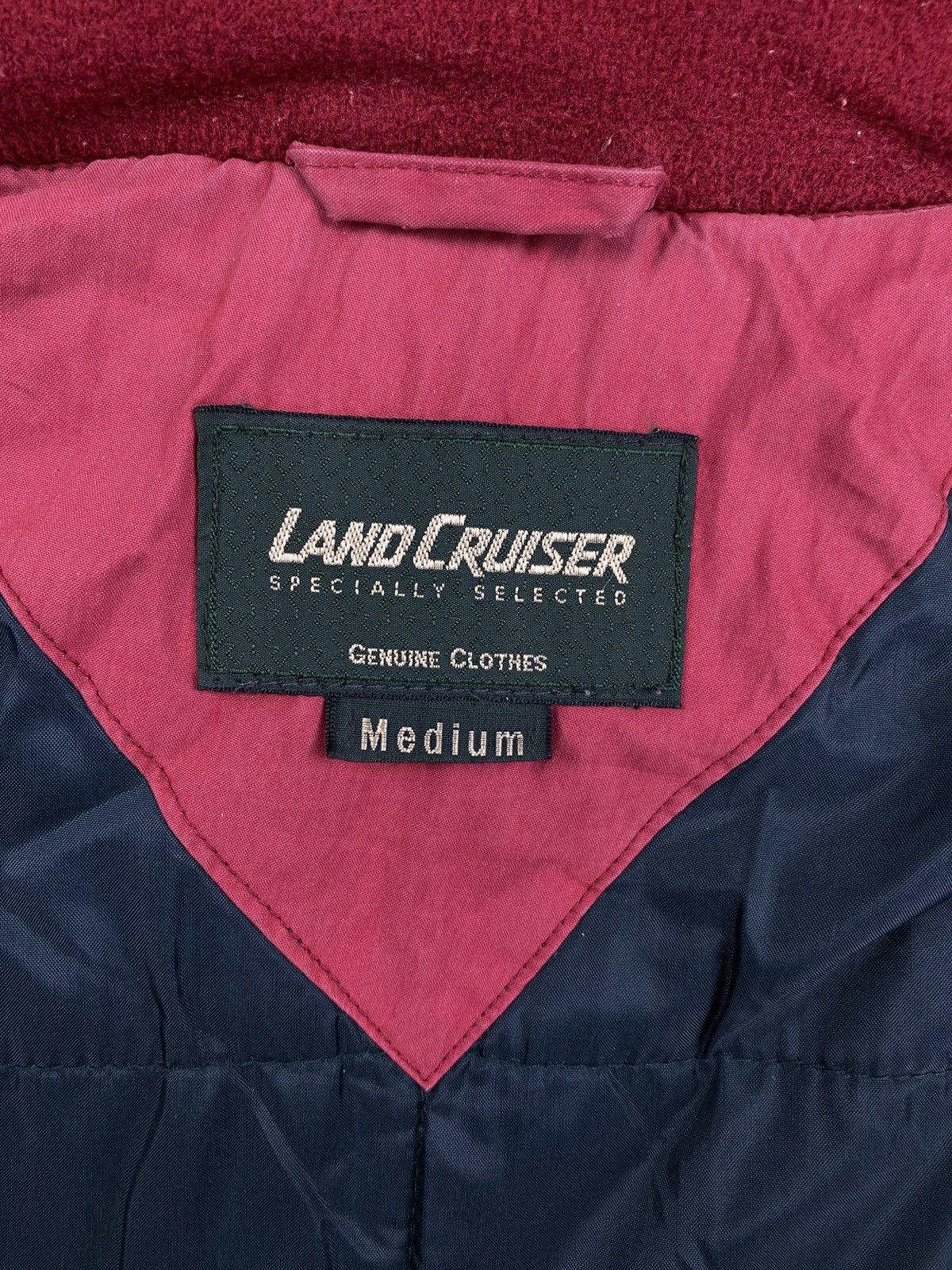 Japanese Brand Vintage Land Cruiser Four Wheel Drive Faded Zipper Jacket Size US XL / EU 56 / 4 - 12 Thumbnail