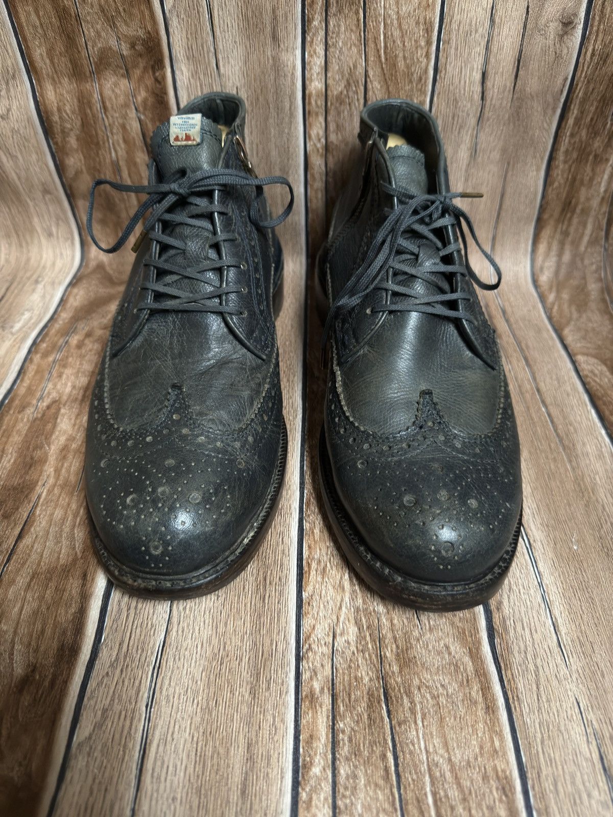 Visvim Aw10 🔥Patrician mid WT-Folk boots Size US 9.5 / EU 42-43 - 4 Thumbnail
