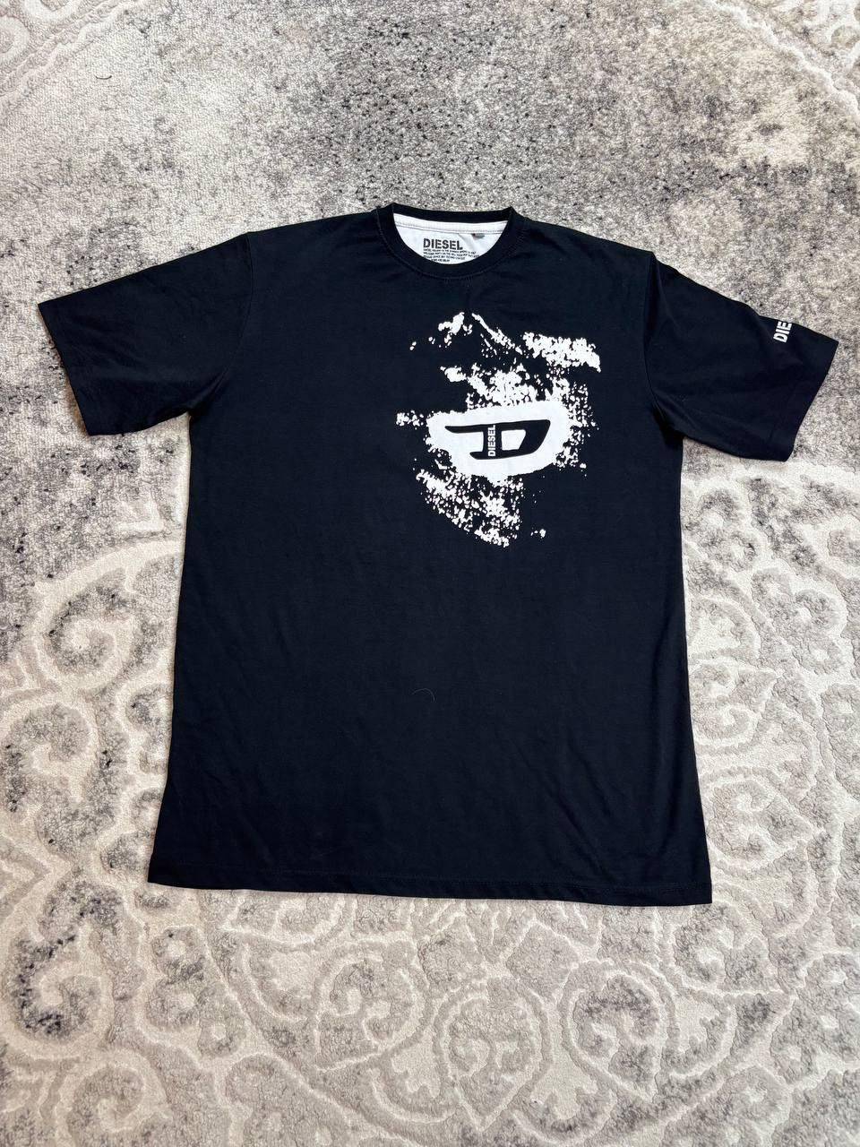 Diesel Diesel Black Graphic Big Logo Tee Shirt "SHOUT" - Size L Size US L / EU 52-54 / 3 - 7 Thumbnail