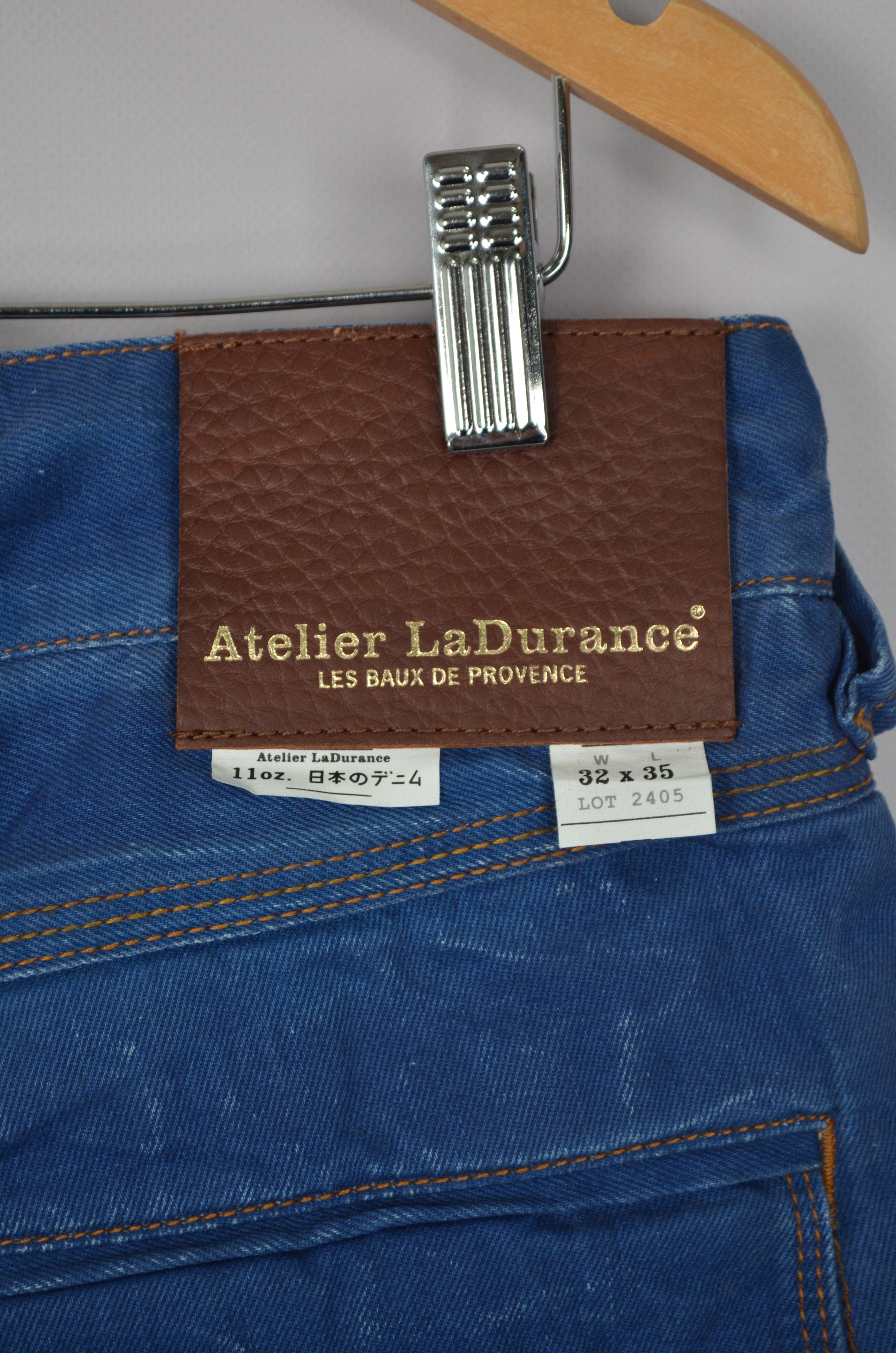 Atelier La Durance × Designer × Japanese Brand Atelier LaDurance Royston Chino Japanese Blue 12 1/2oz Jeans Size US 32 / EU 48 - 11 Thumbnail