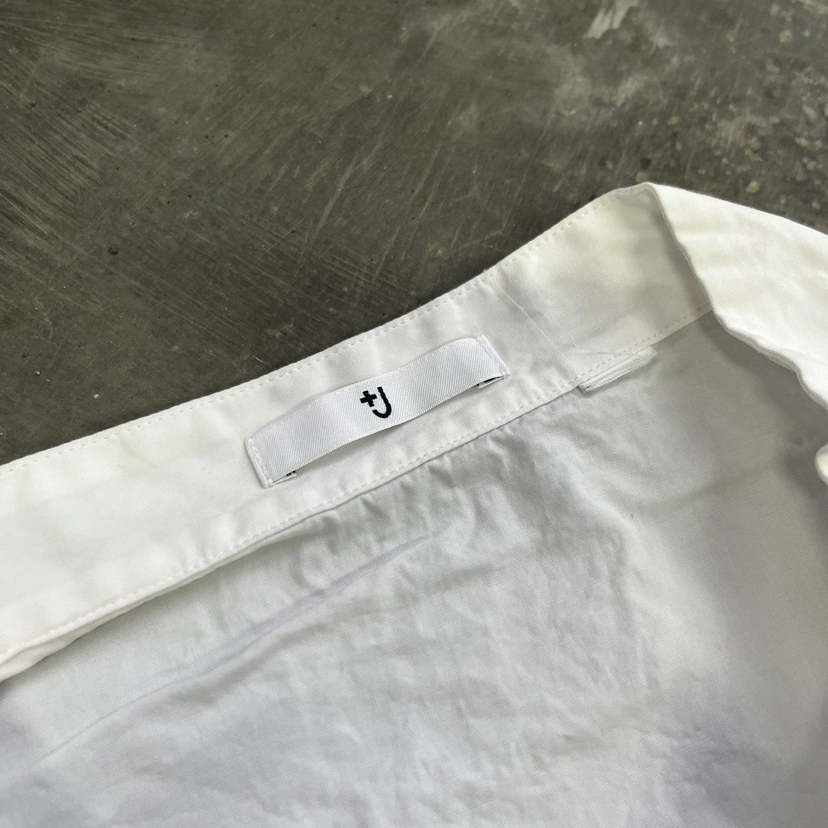 Japanese Brand × Jil Sander × Uniqlo Uniqlo j+ jil sander blouse white shirt Size ONE SIZE - 4 Thumbnail