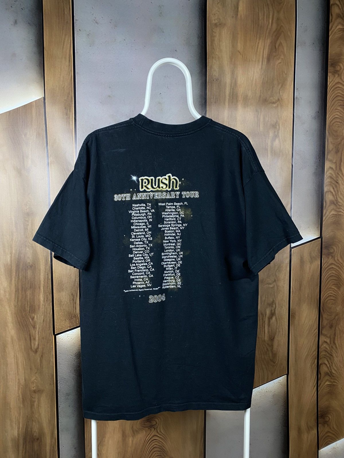 Band Tees 🐲Vintage 2004 T-Shirt Rush 30th Anniversary Rock Band Tee🐲 Size US L / EU 52-54 / 3 - 2 Thumbnail