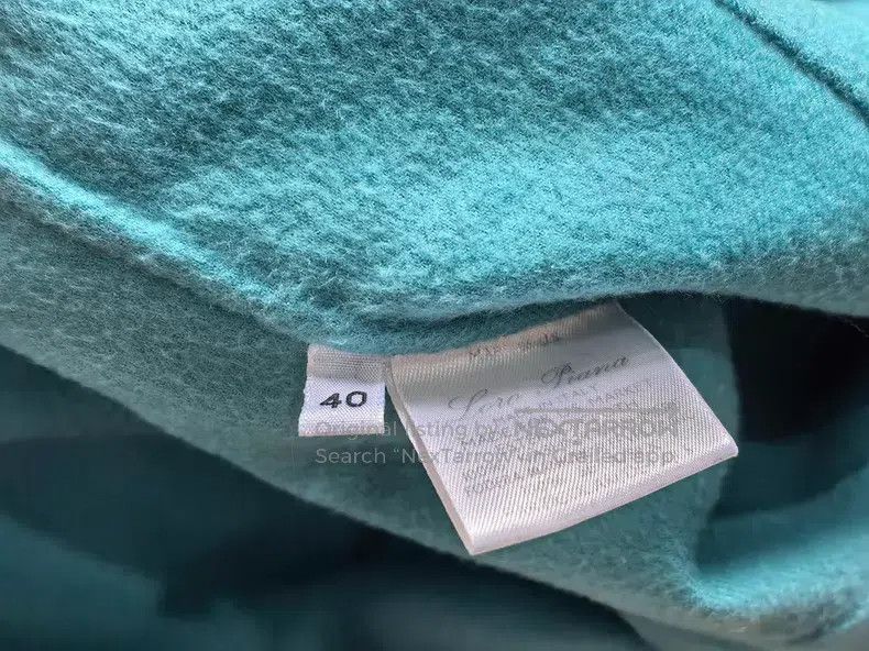 Loro Piana Loro Piana Lady Tiffany Blue Cashmere Dress Size XS / US 0-2 / IT 36-38 - 6 Thumbnail