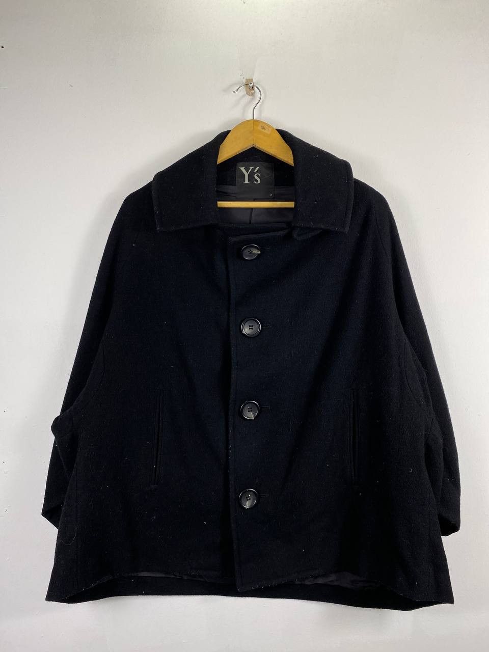 If Six Was Nine × Japanese Brand × Yohji Yamamoto y's yohji yamamoto oversized wool jacket Size XXL / US 16-18 / IT 52-54 - 1 Thumbnail