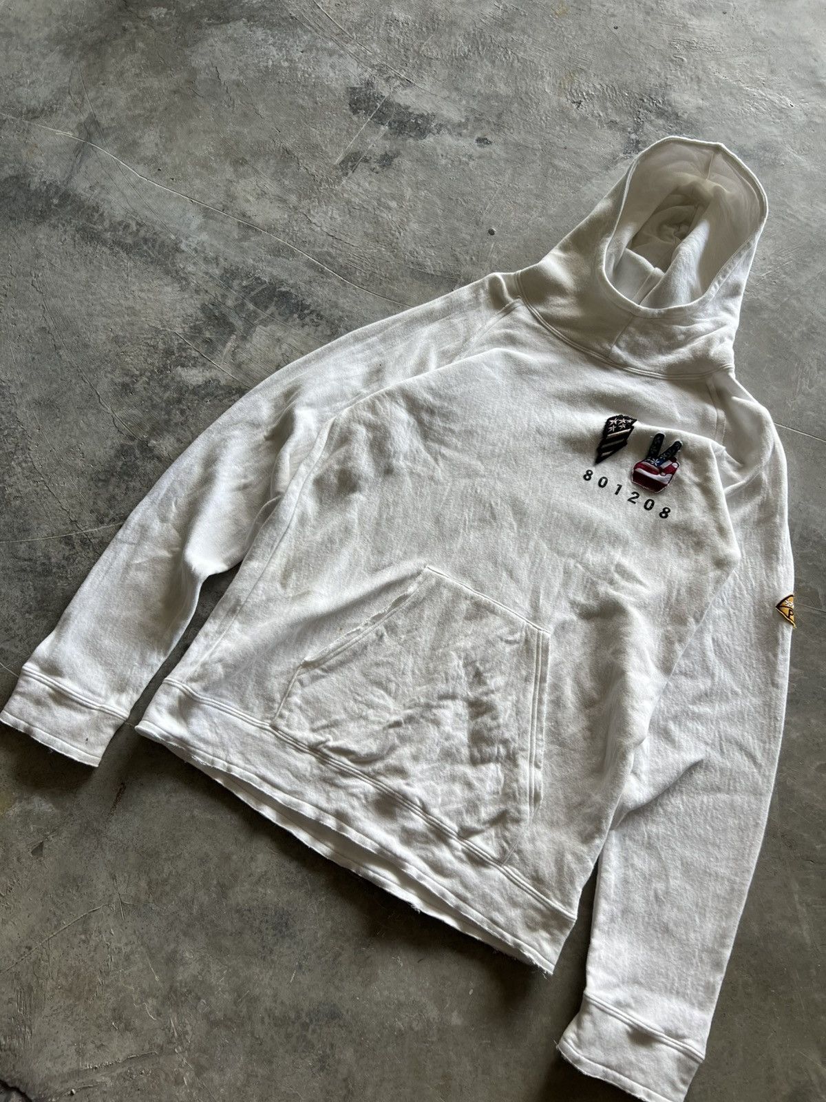 PPFM PPFM hoodie 801208 patchwork harajuku style Size US XL / EU 56 / 4 - 7 Thumbnail