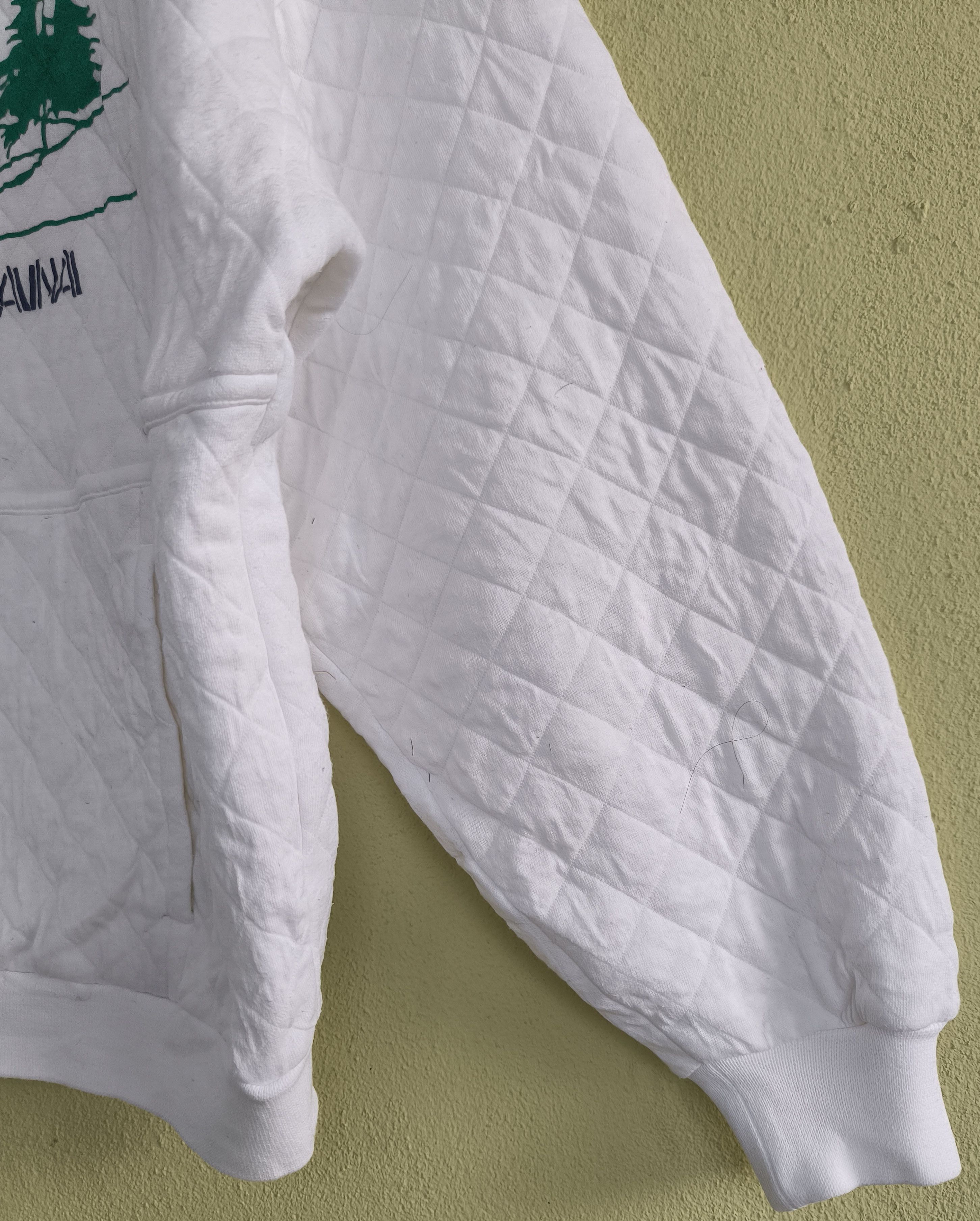 Ellesse × Vintage Vtg ELLESSE quilted sweatshirt Size US M / EU 48-50 / 2 - 3 Thumbnail