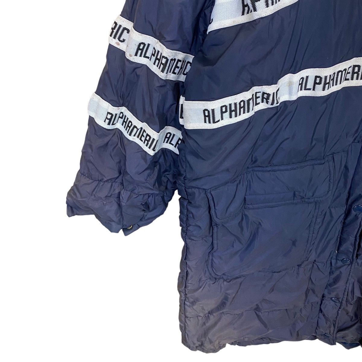 Alpha Industries Alpha Meric Sun Faded Puffer Hoodie Jacket Size US L / EU 52-54 / 3 - 6 Thumbnail
