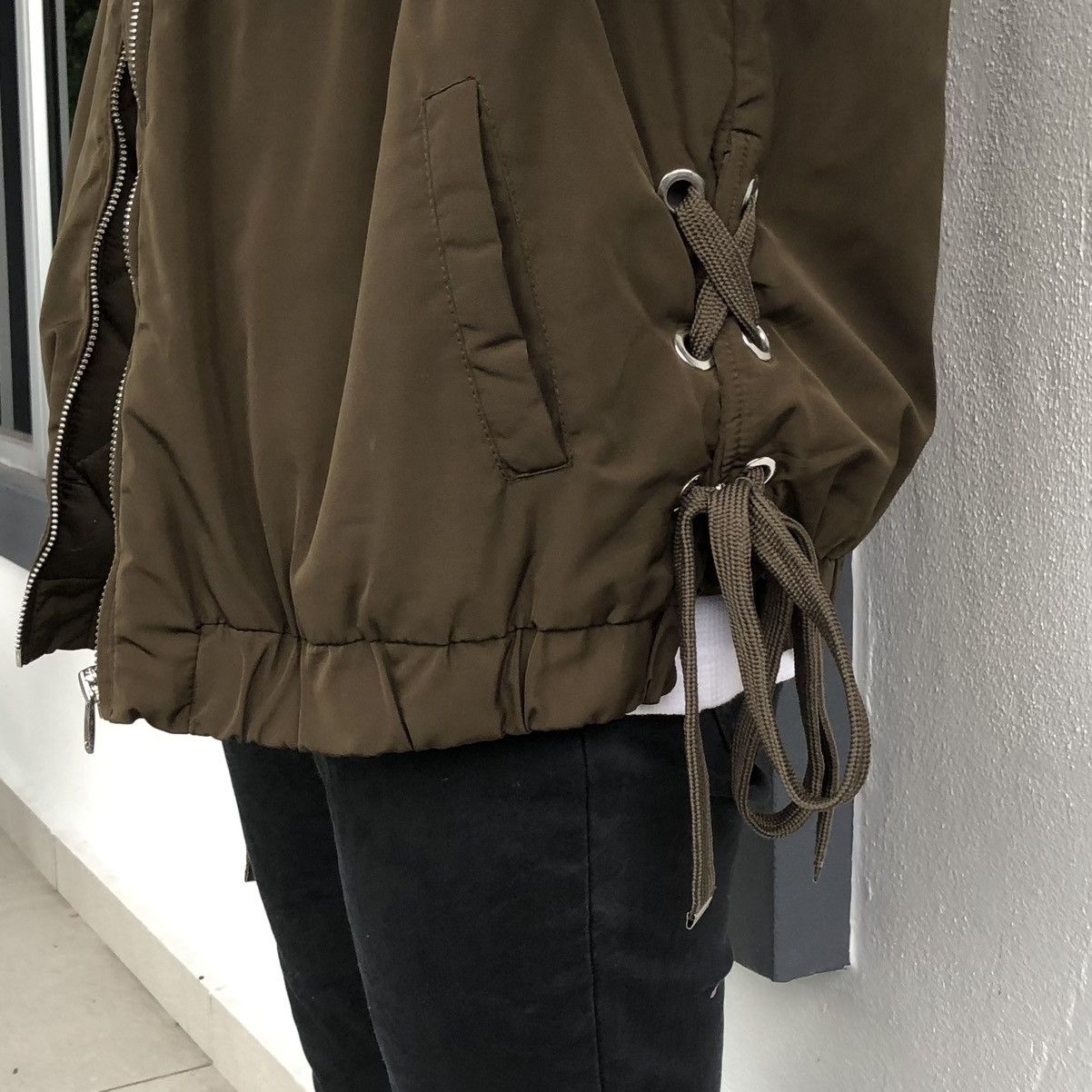 Zara Zara trf Outerwear Lined Quilted Bomber Jacket Size L / US 10 / IT 46 - 3 Thumbnail