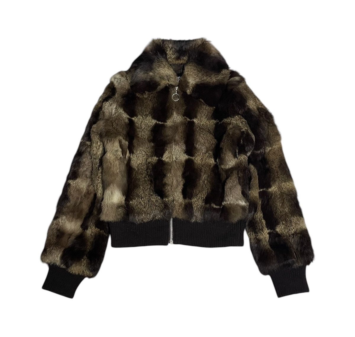 Hysteric Glamour Vintage Ozone Rocks Fur Bomber Jacket Size US XS / EU 42 / 0 - 1 Thumbnail