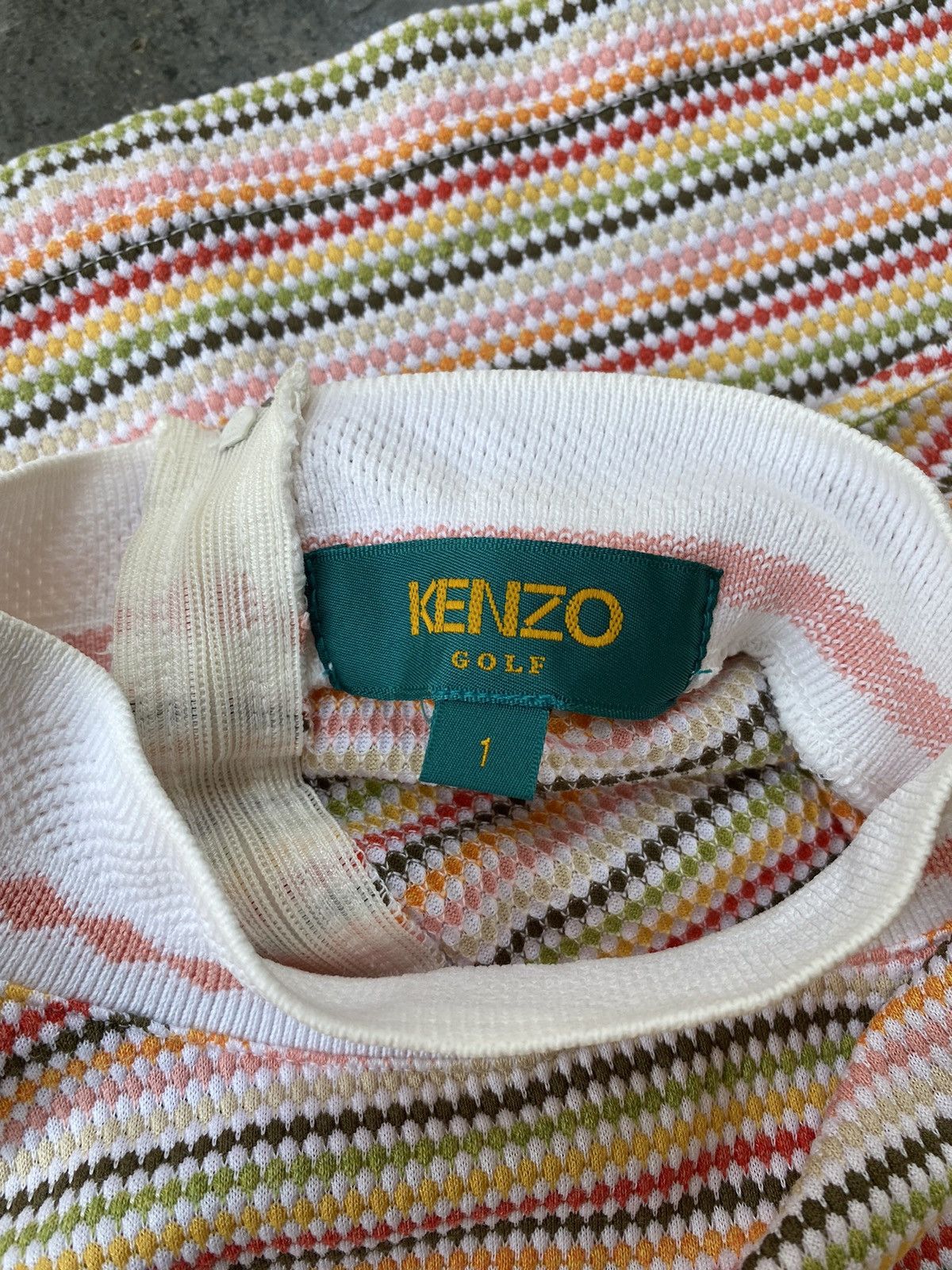 Kenzo Vintage 90s Kenzo Striped Cropped Tees Size M / US 6-8 / IT 42-44 - 8 Thumbnail