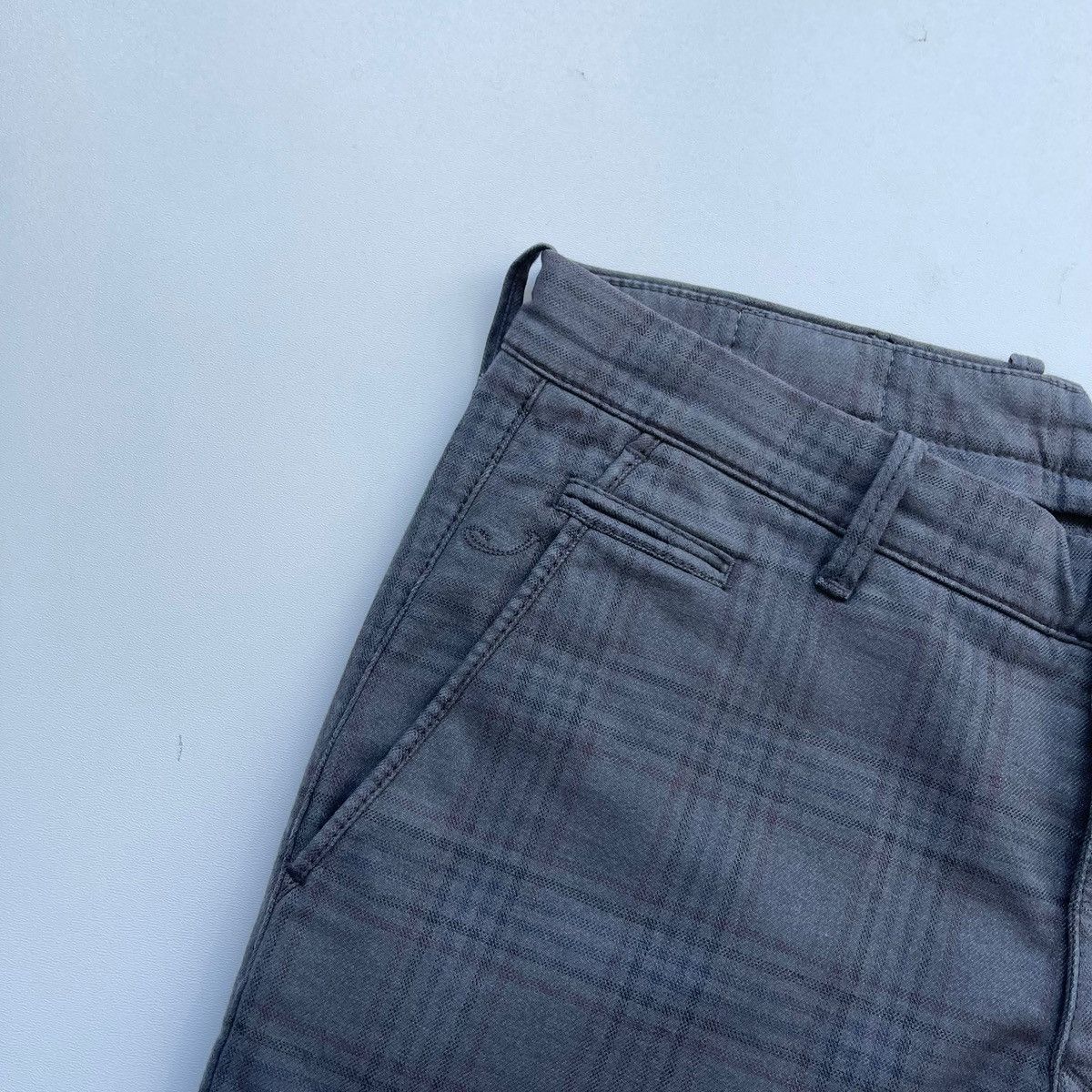 Jacob Cohen Jacob Cohen Academy Bobby Stretch Luxury Chino Checked Pants Size US 31 - 4 Thumbnail