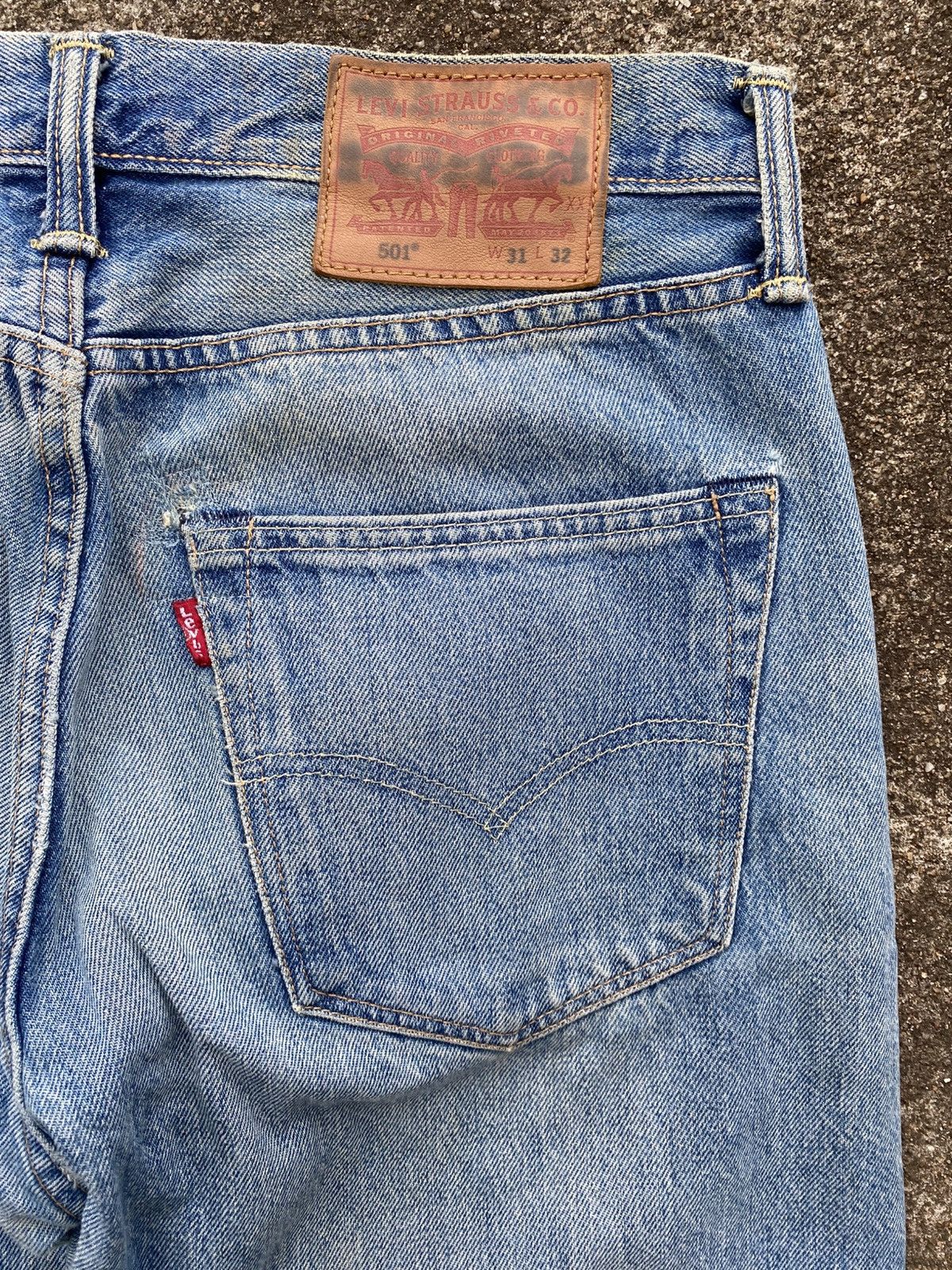 Levi's Levis 501 buttonfly white oak Size US 32 / EU 48 - 6 Thumbnail