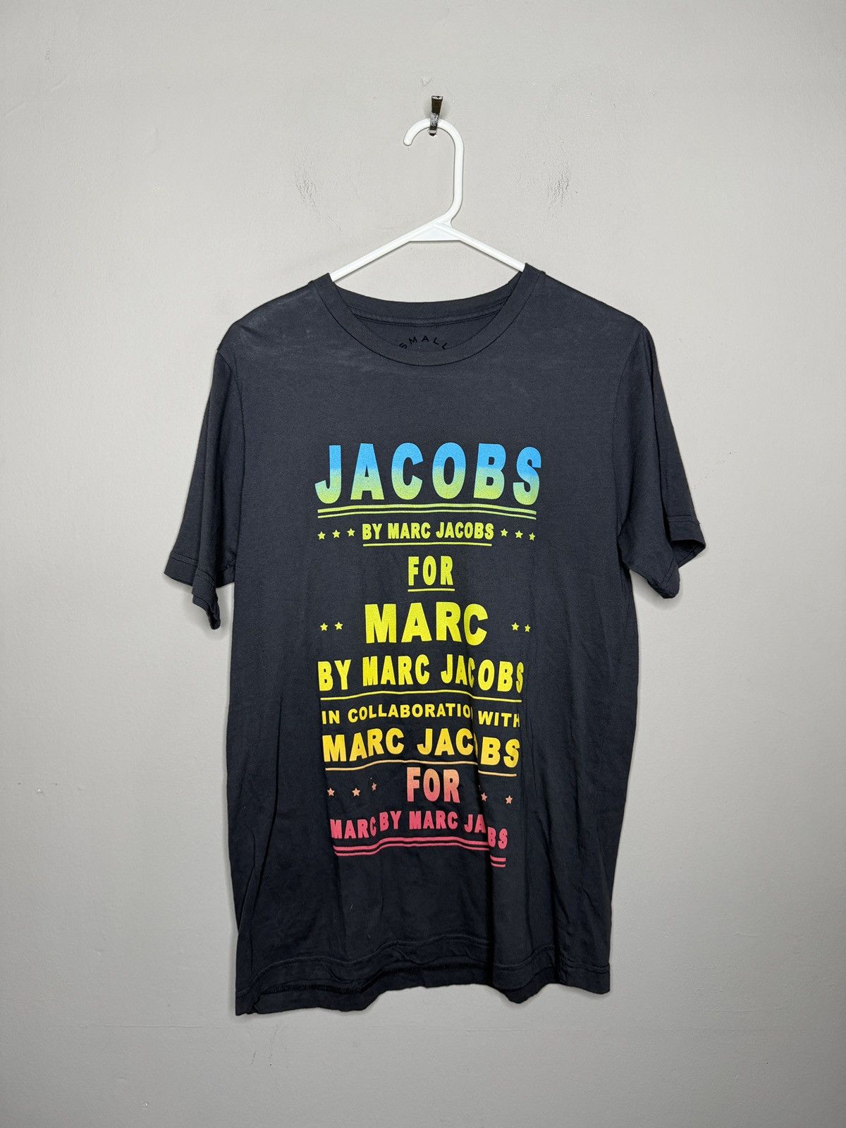 Marc Jacobs Marc Jacobs Repetition Tee - Size Small Size US S / EU 44-46 / 1 - 1 Thumbnail