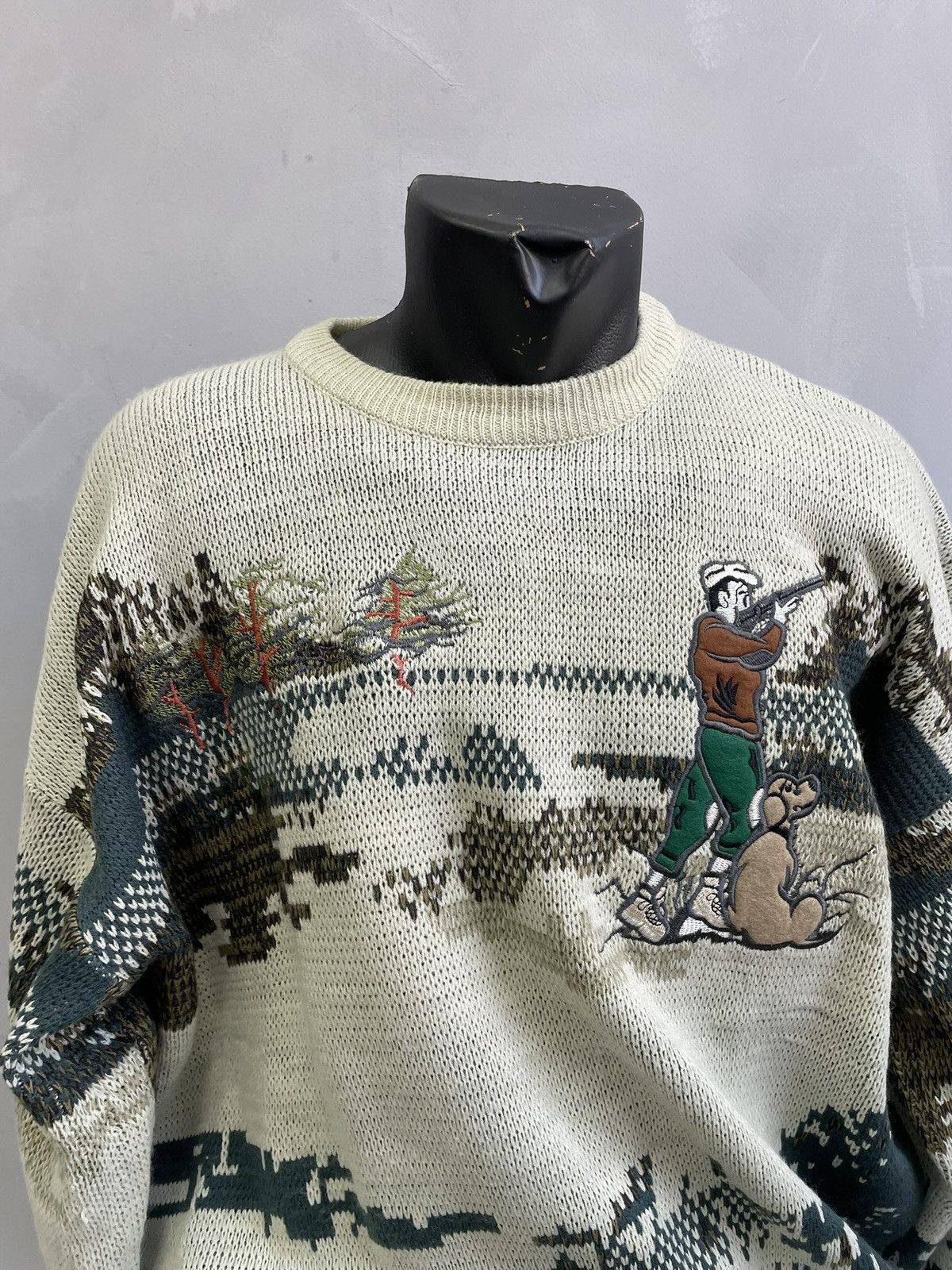 Carlo Colucci Rare crewneck sweater coogi style over print y2k Size US L / EU 52-54 / 3 - 3 Thumbnail
