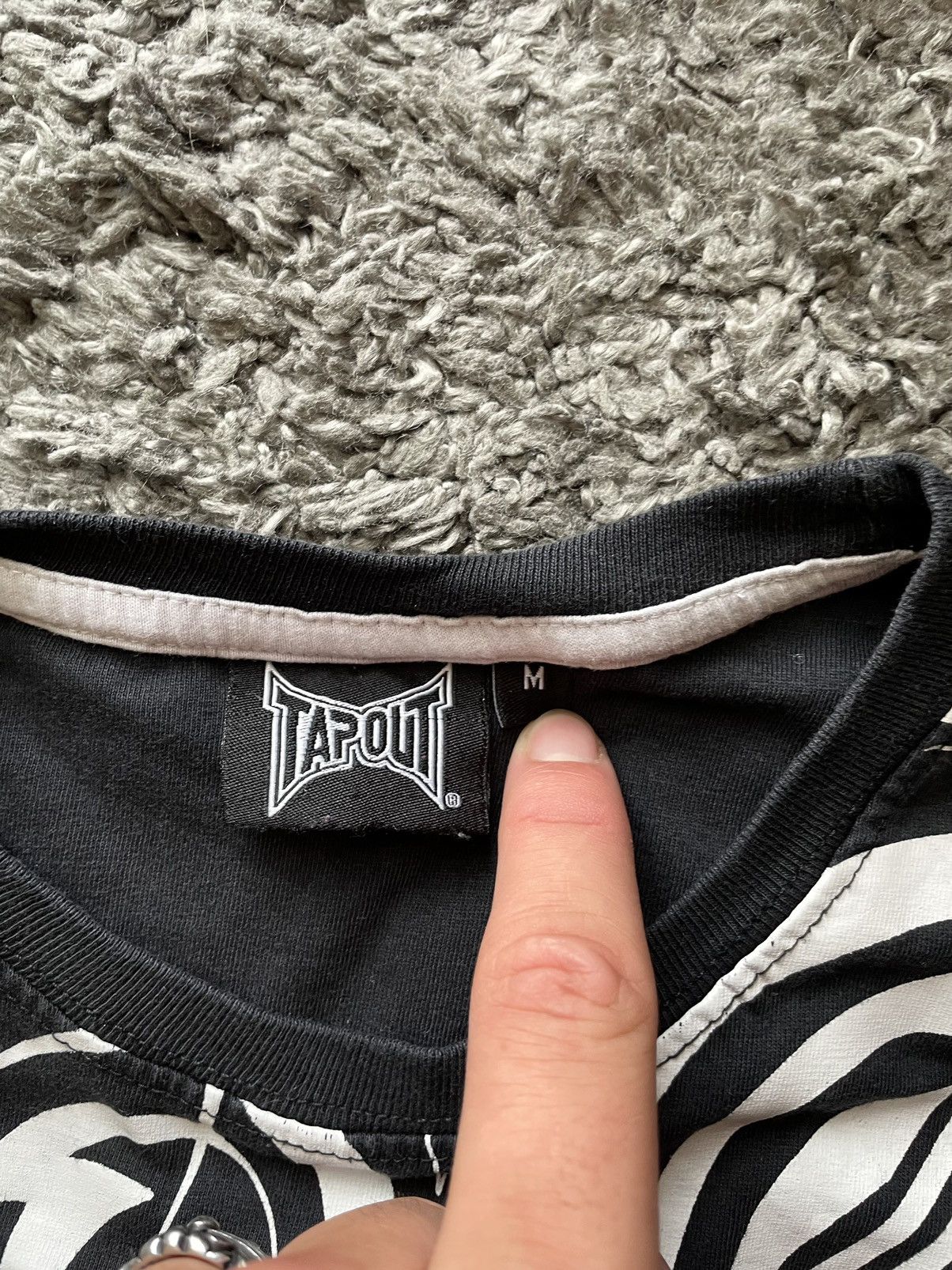 Tapout × Vintage Tapout Undershirt Streetwear Sk8 Vintage Big Logo Rare Size US M / EU 48-50 / 2 - 10 Thumbnail