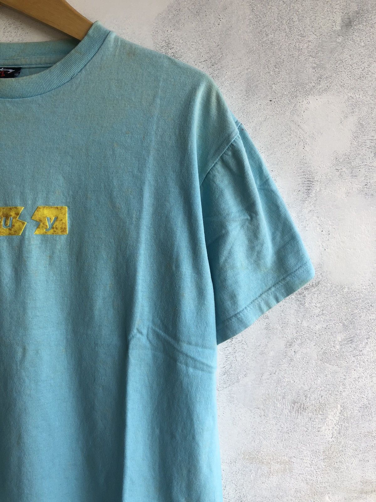 Stussy × Vintage 00s Stussy Logo Tshirt Tee Size US M / EU 48-50 / 2 - 3 Thumbnail